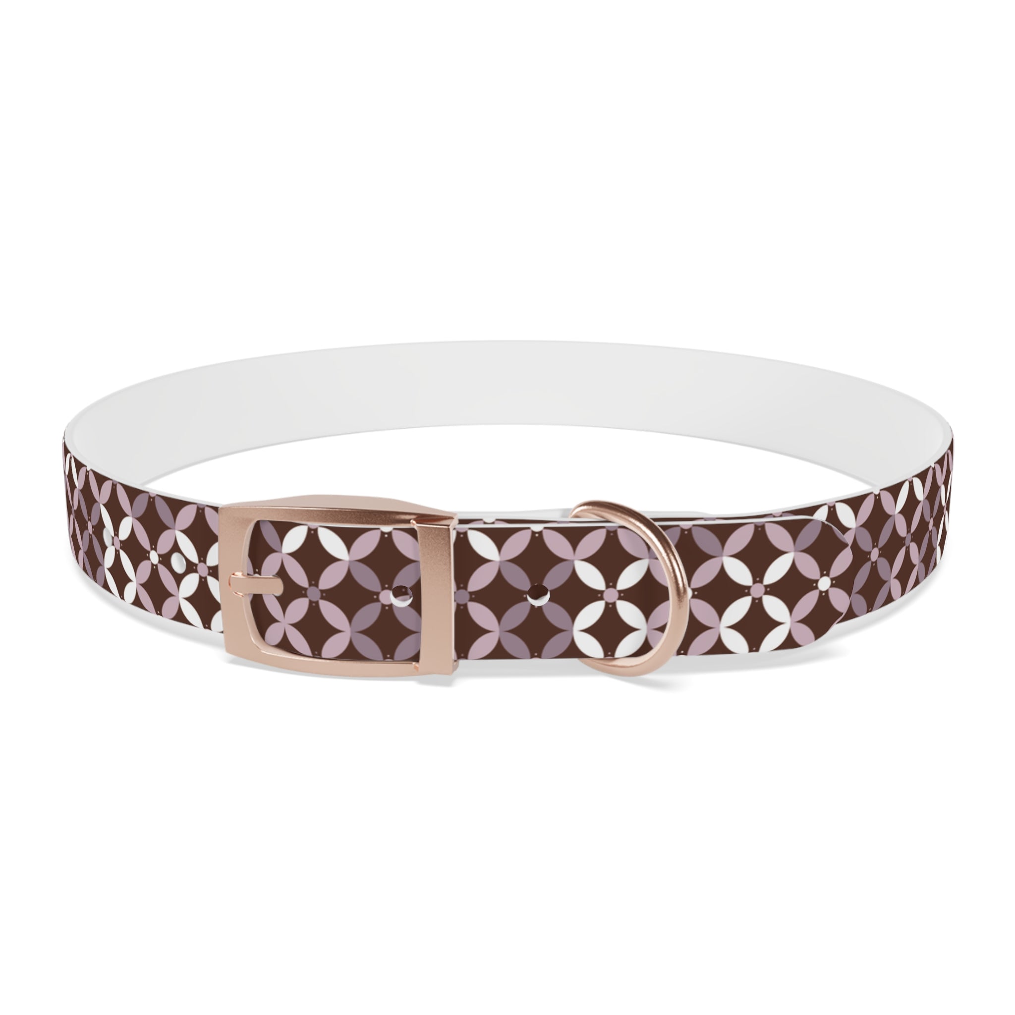 Couture & Vie Dog Collar - Bordeaux Ruby