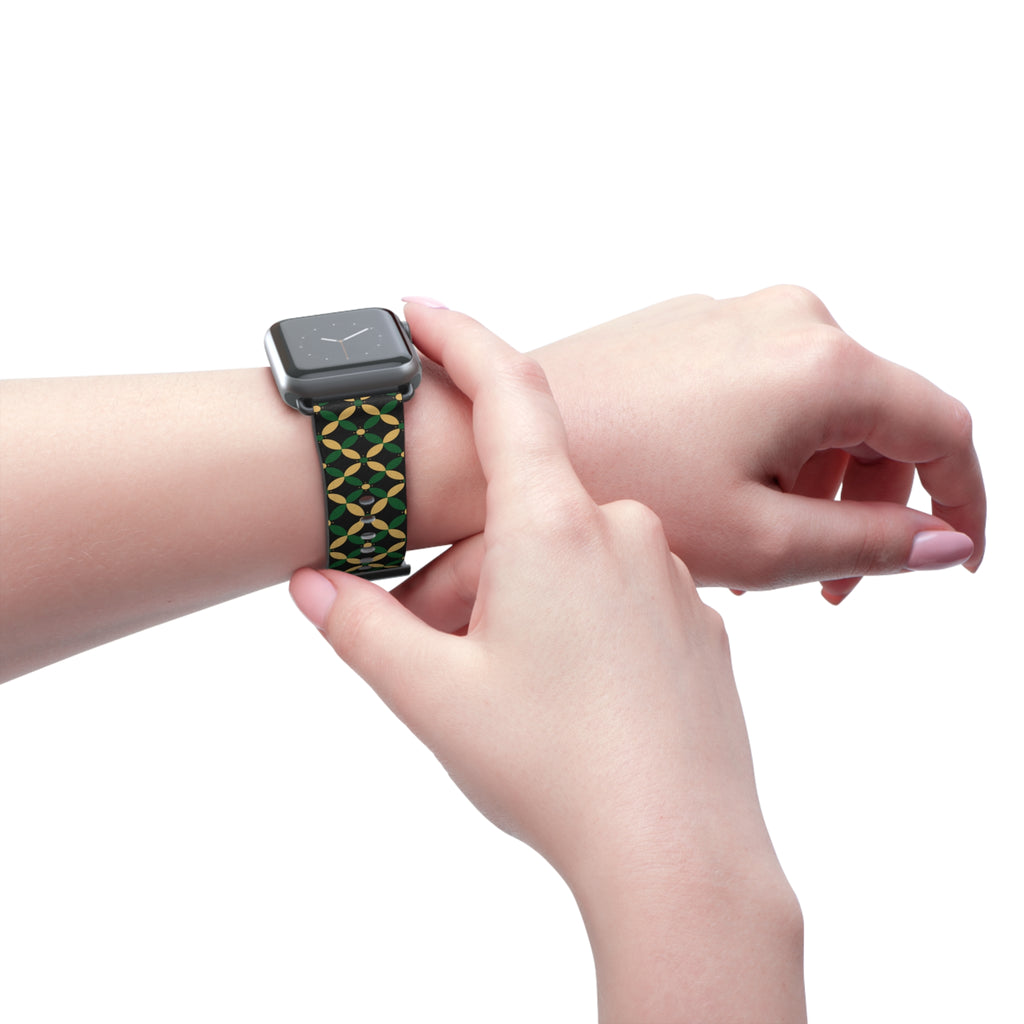Couture & Vie Apple Watch Strap - Forest Emerald