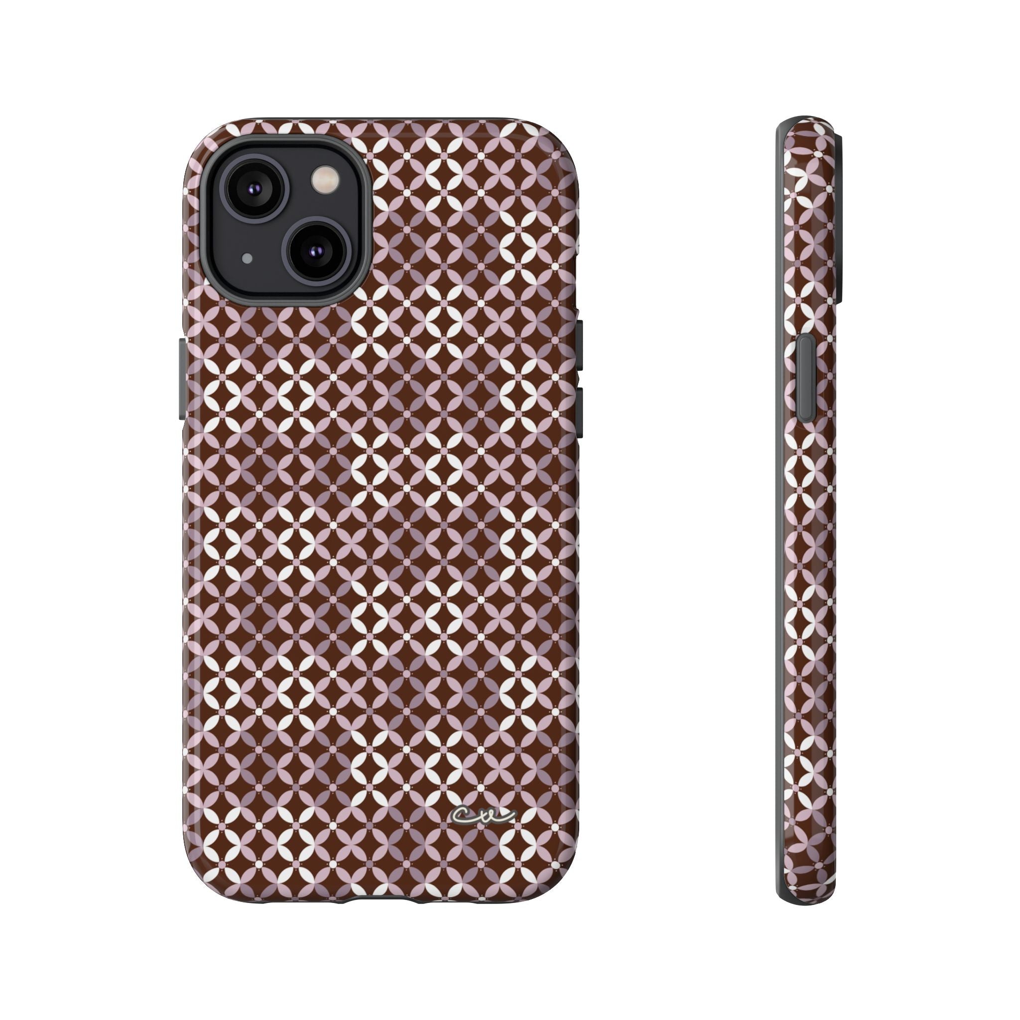 Couture & Vie Phone Case - Bordeaux Ruby