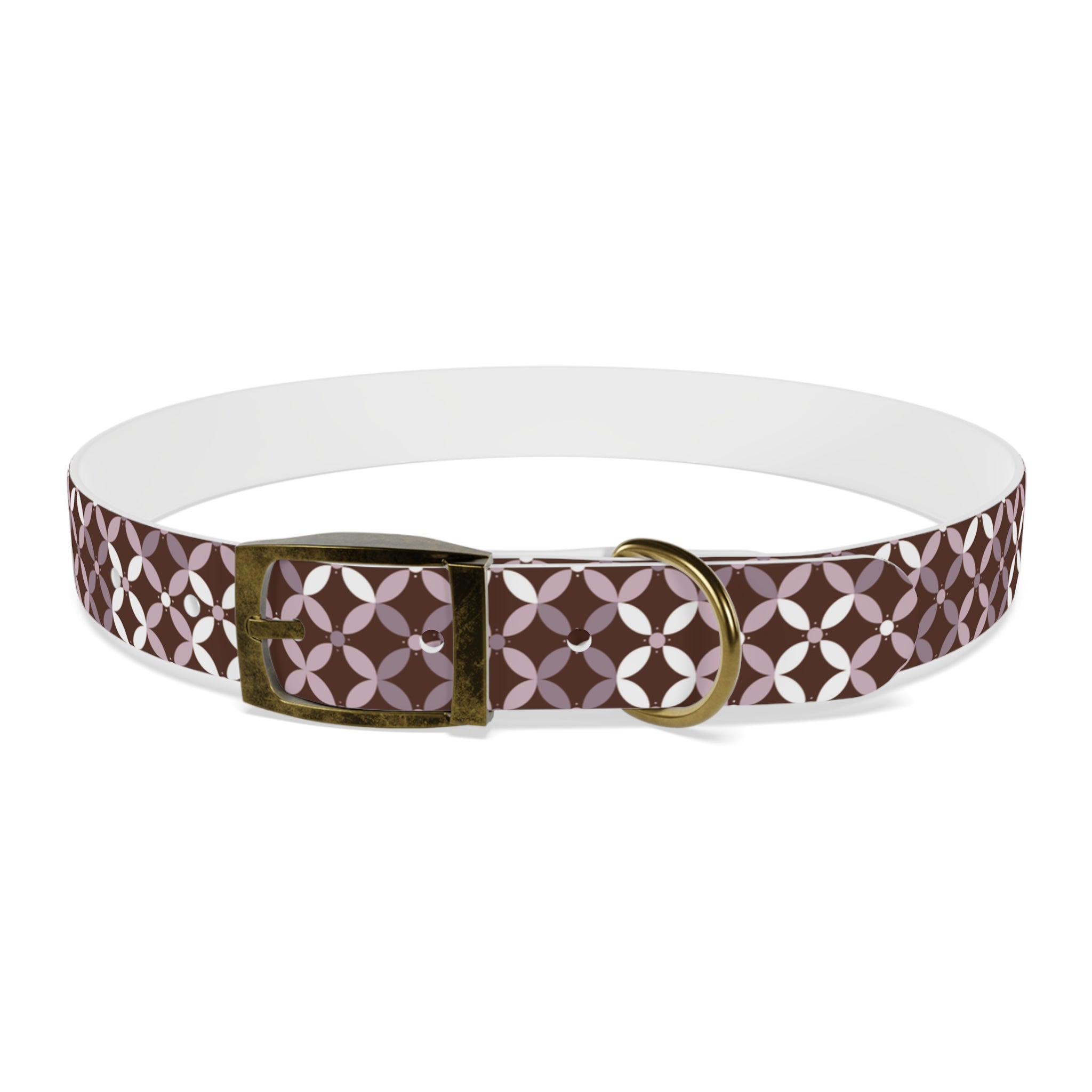 Couture & Vie Dog Collar - Bordeaux Ruby