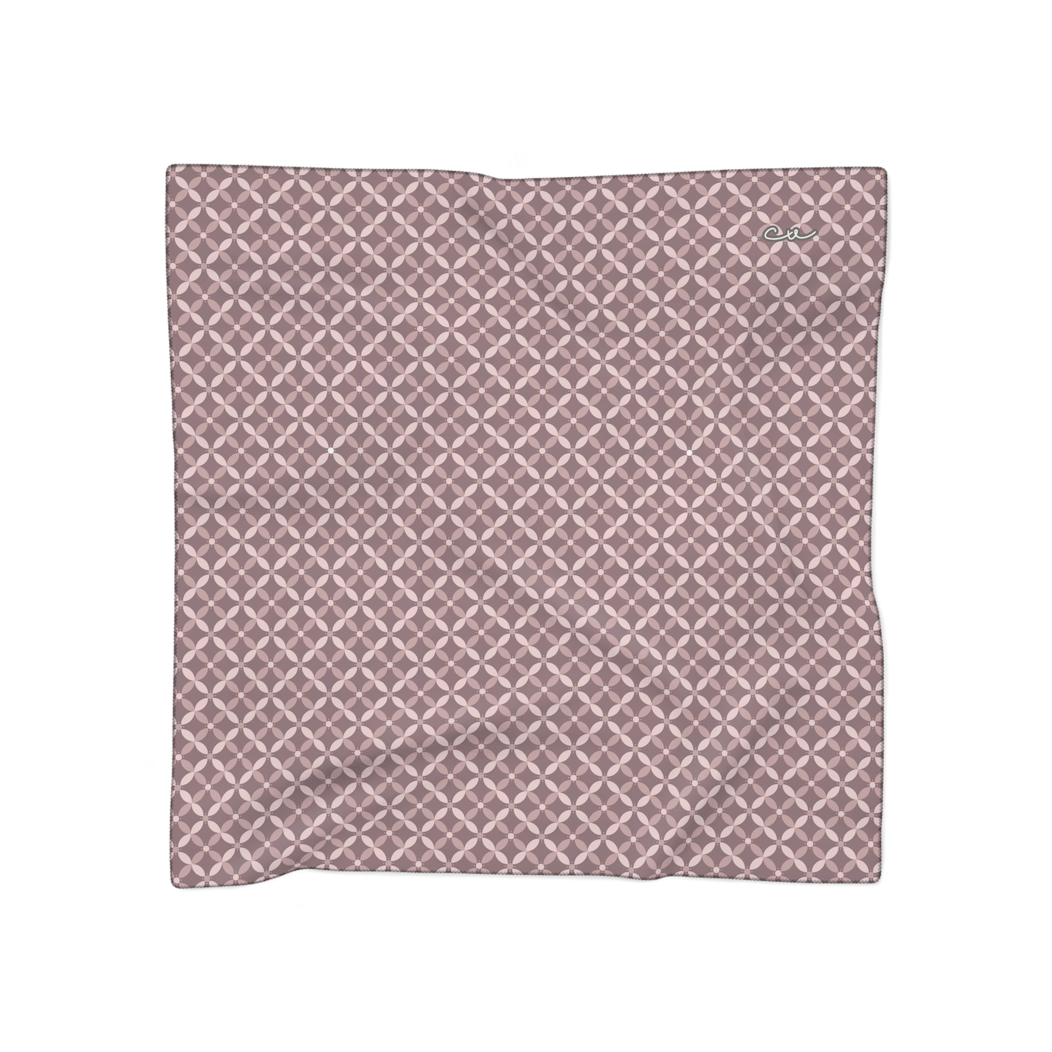 Couture & Vie Chiffon Scarf - Dusky Rosé