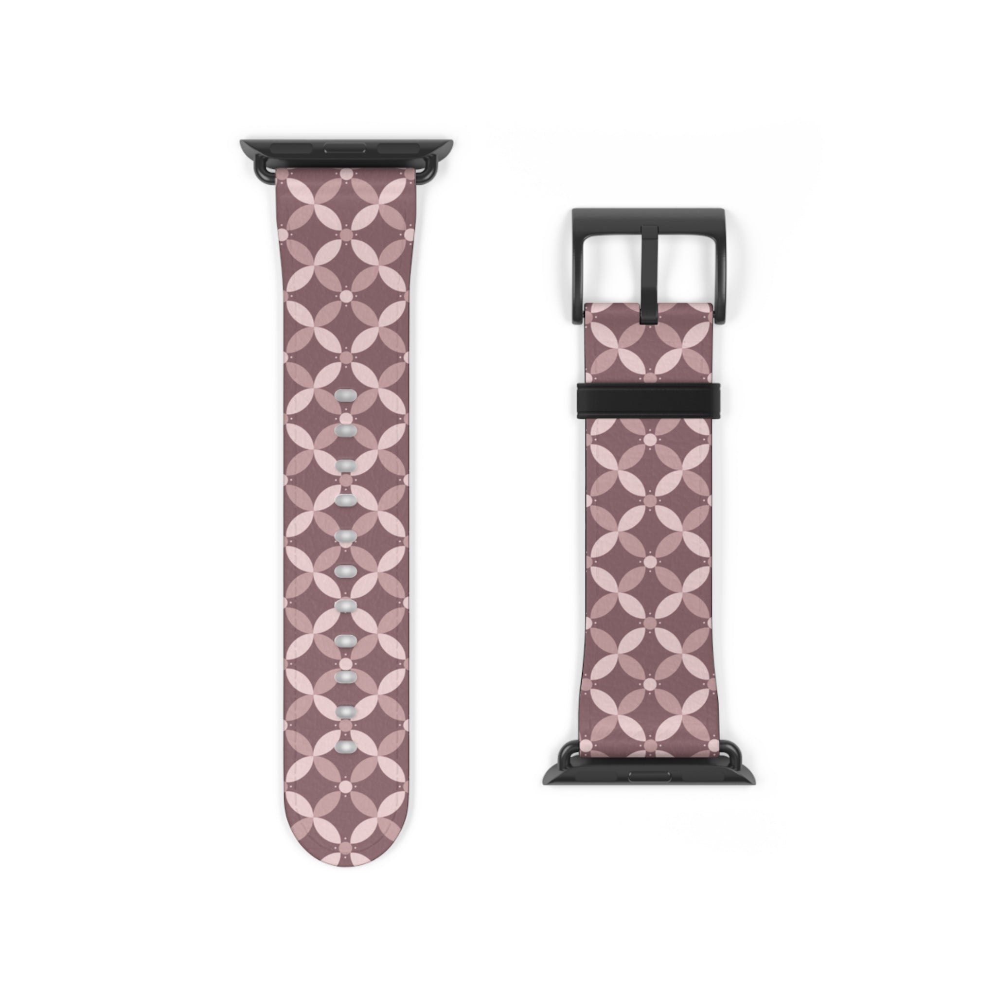 Couture & Vie Apple Watch Strap – Dusky Rosé