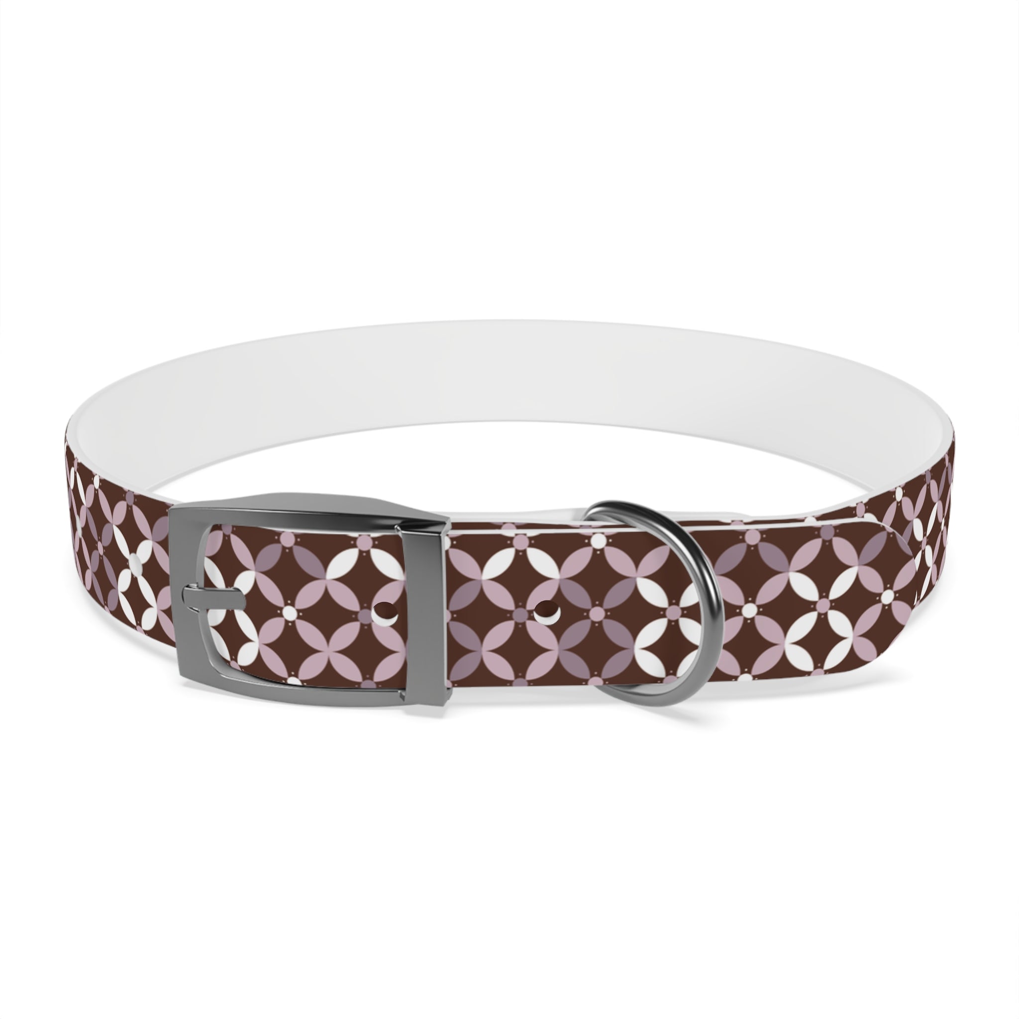 Couture & Vie Dog Collar - Bordeaux Ruby