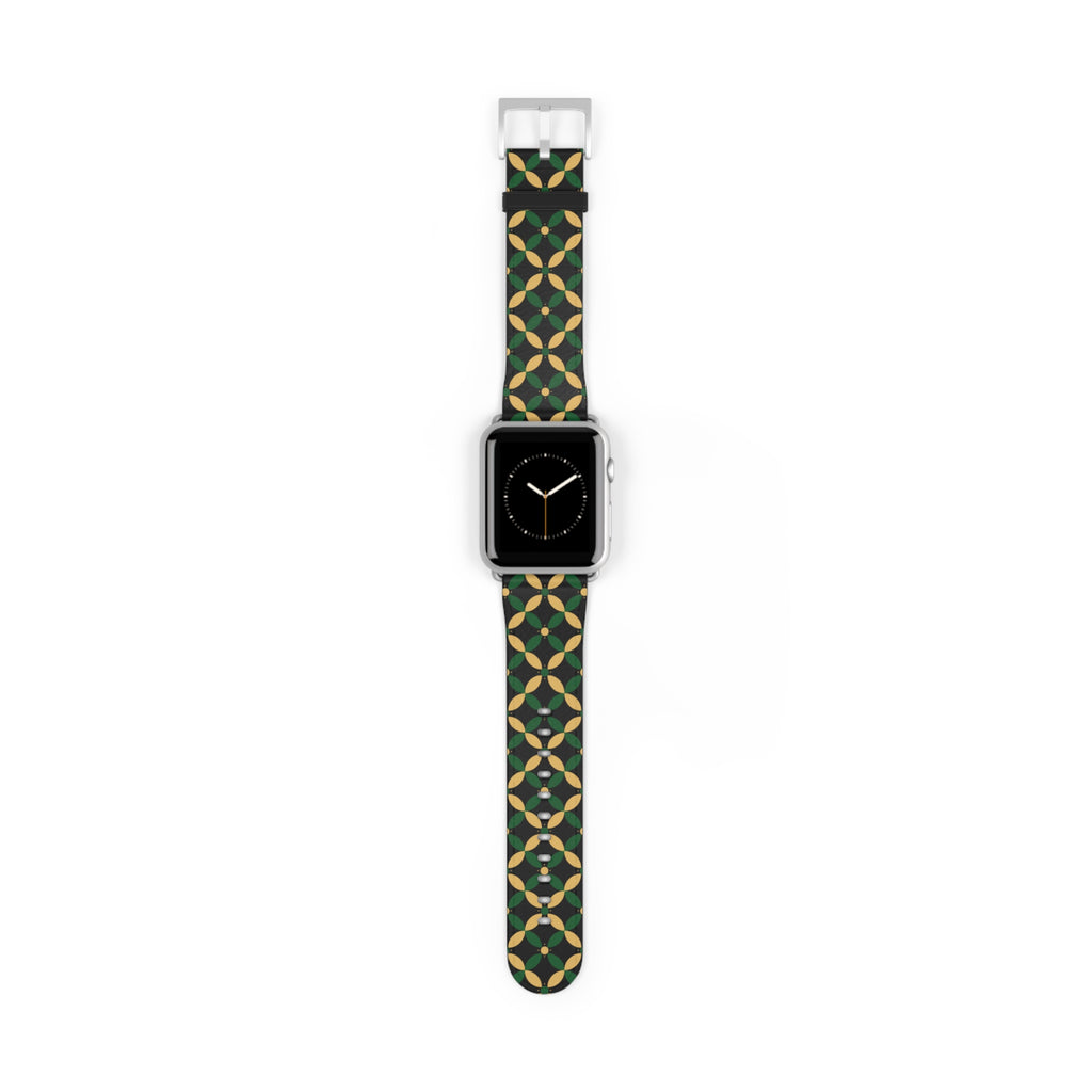 Couture & Vie Apple Watch Strap - Forest Emerald
