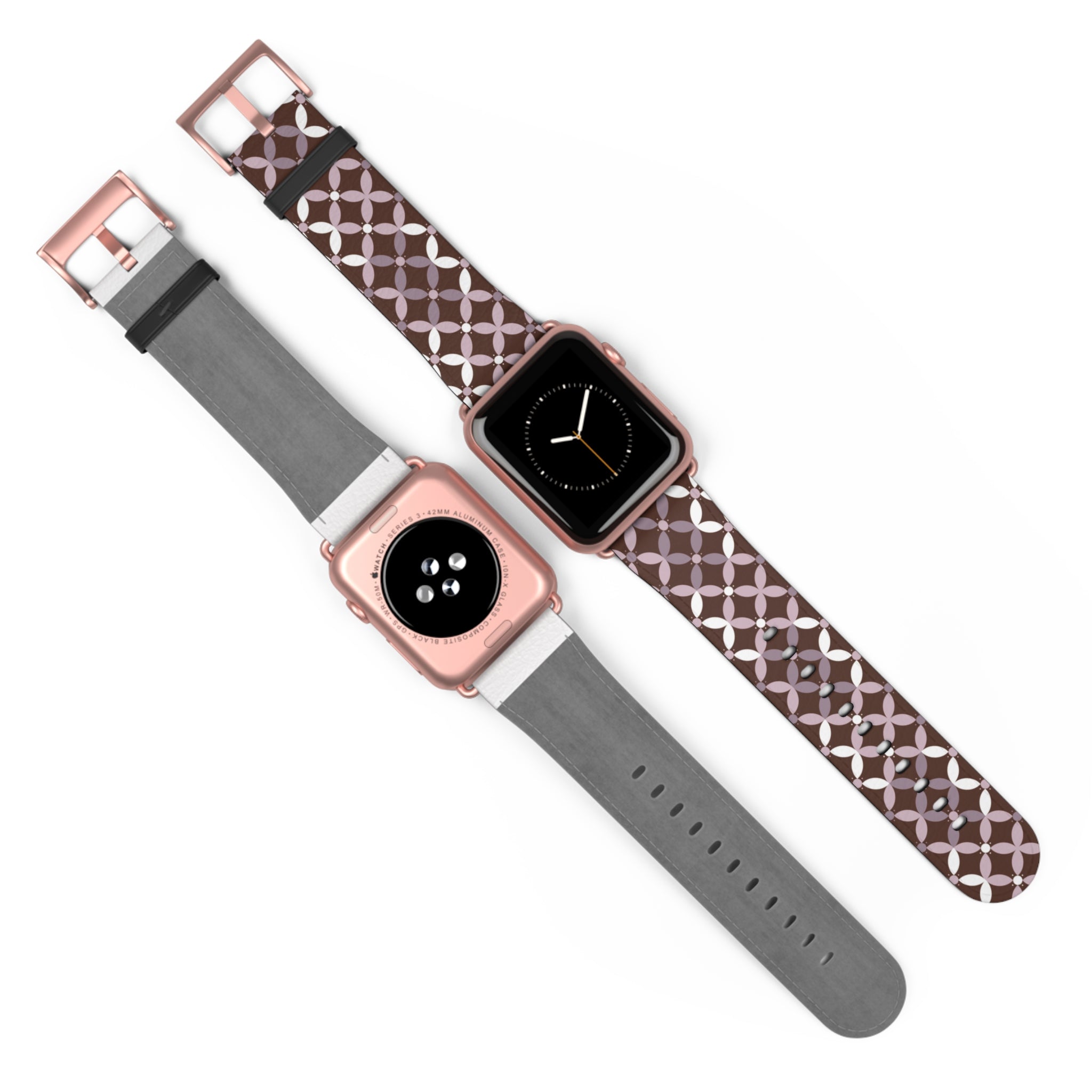 Couture & Vie Apple Watch Strap – Bordeaux Ruby