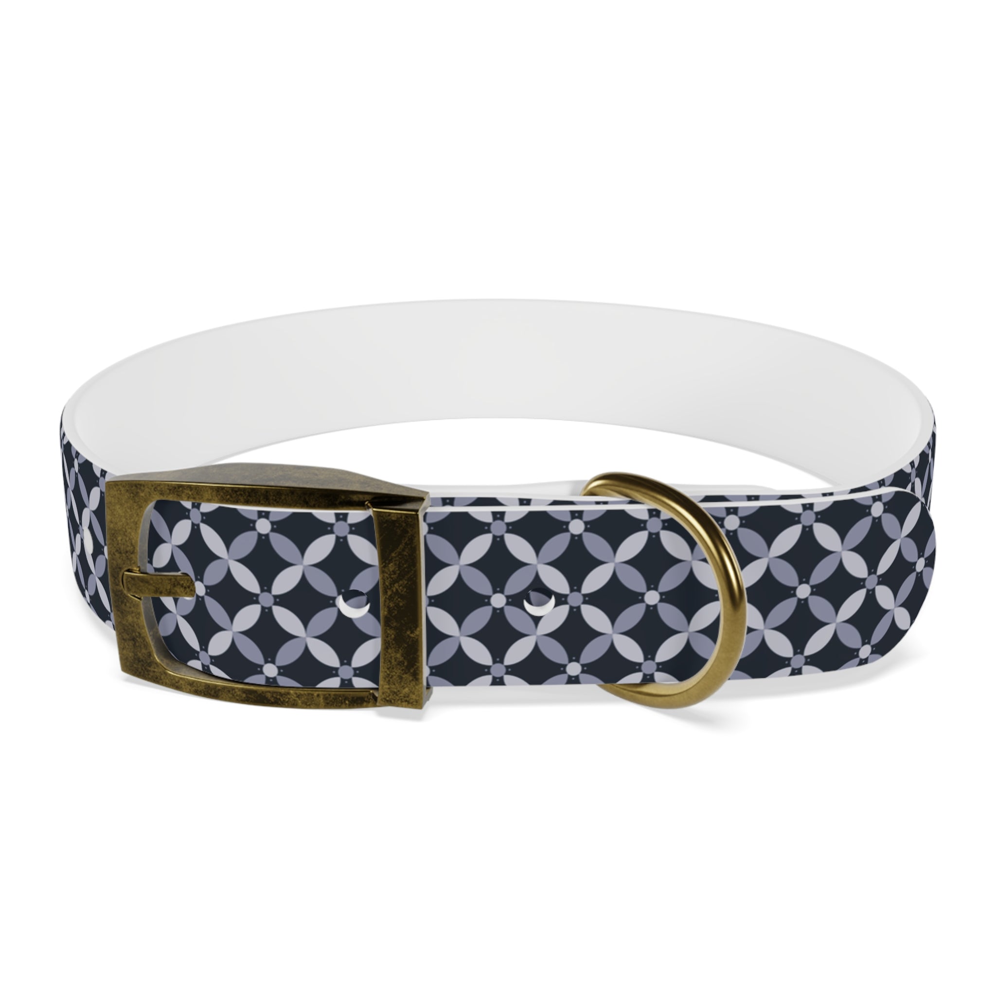 Couture & Vie Dog Collar - Azure Blue