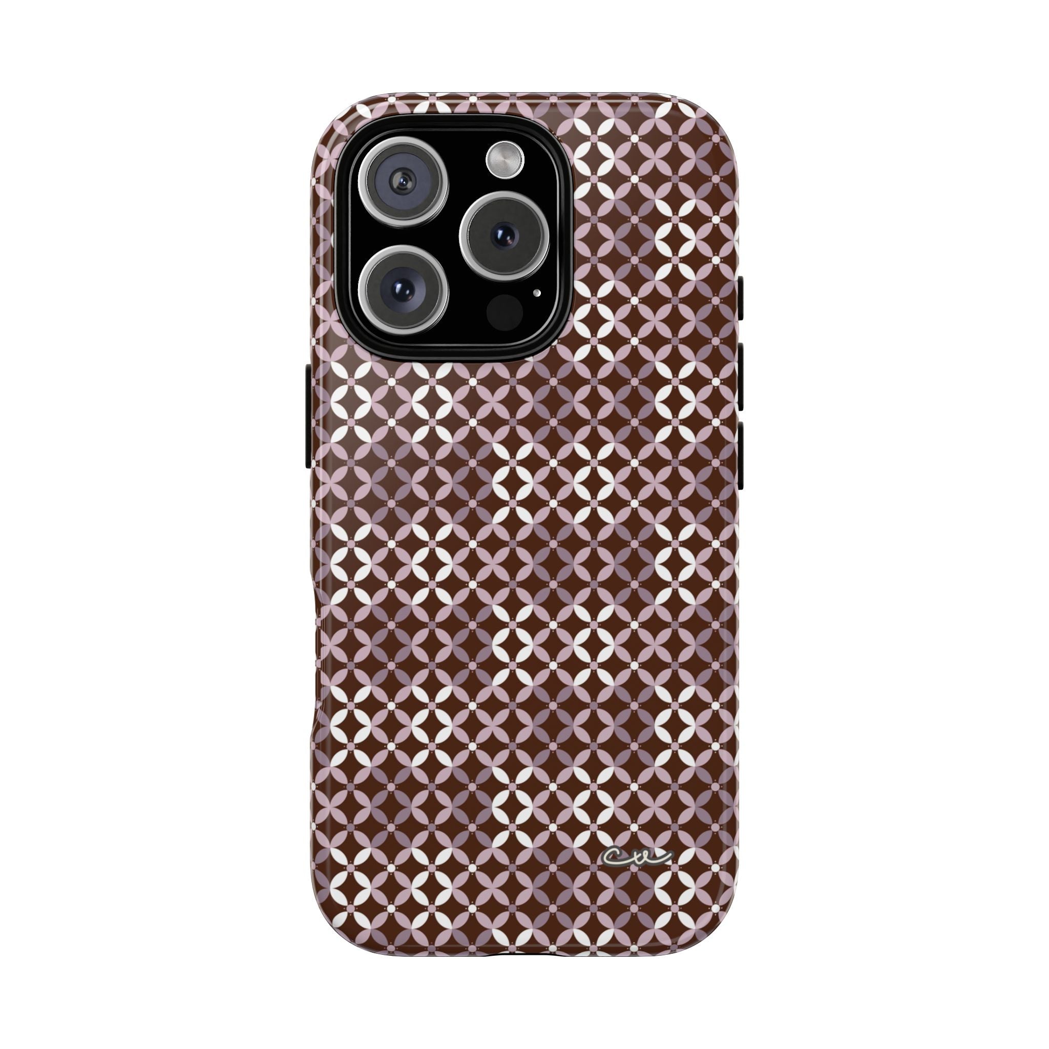 Couture & Vie Phone Case - Bordeaux Ruby