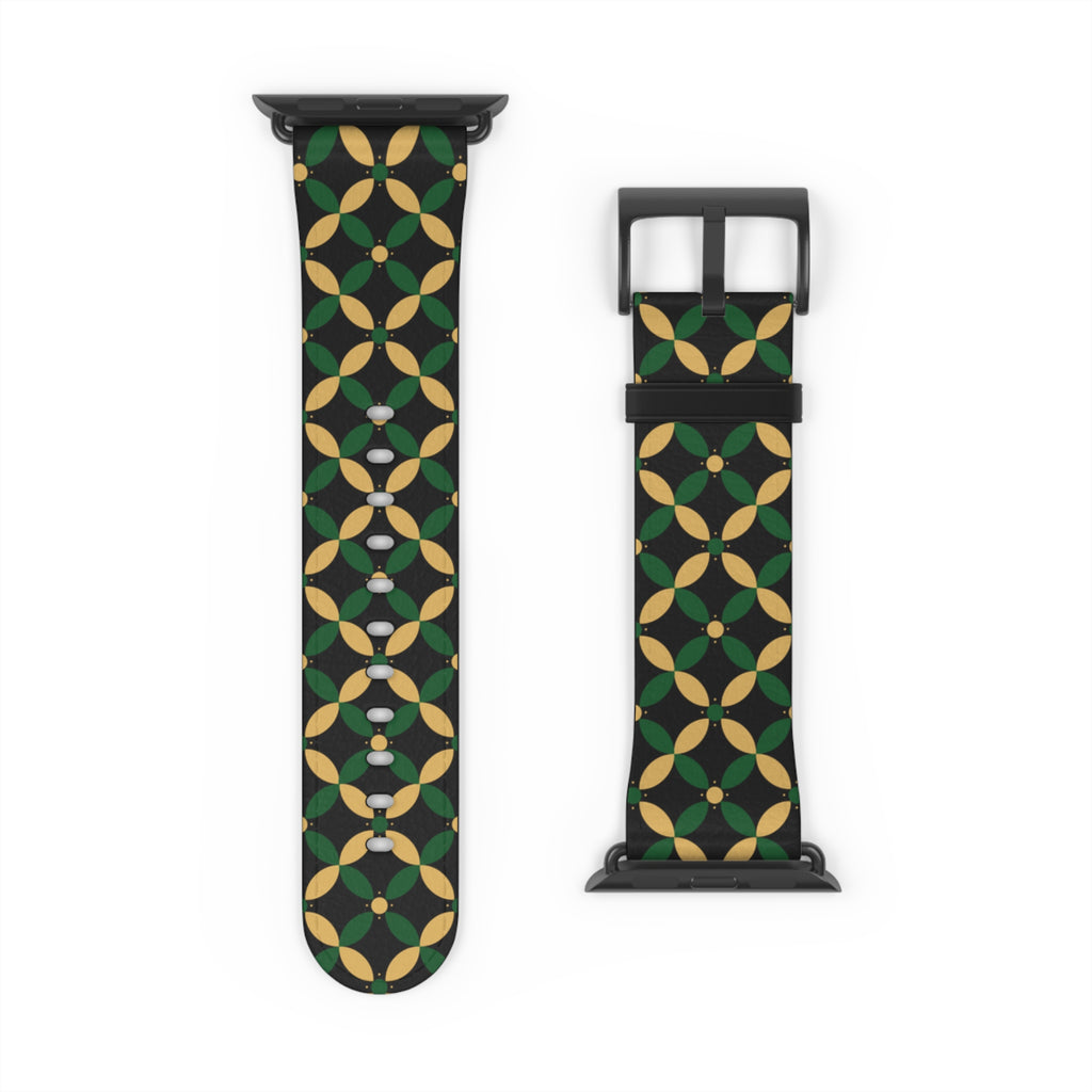 Couture & Vie Apple Watch Strap - Forest Emerald