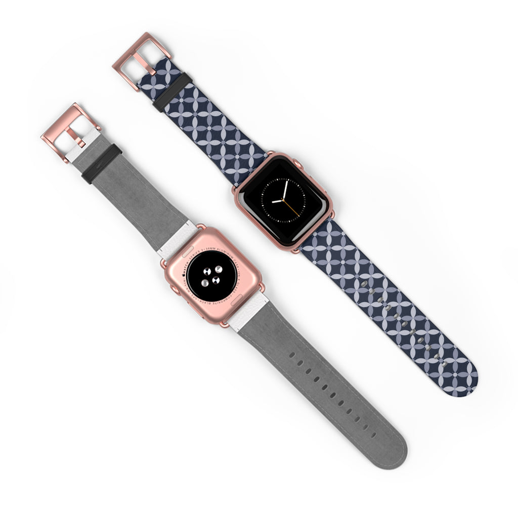 Couture & Vie Apple Watch Strap – Azure Blue