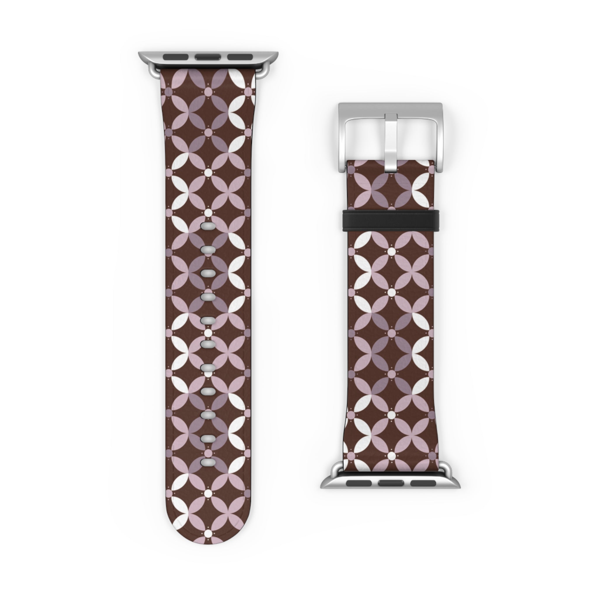 Couture & Vie Apple Watch Strap – Bordeaux Ruby