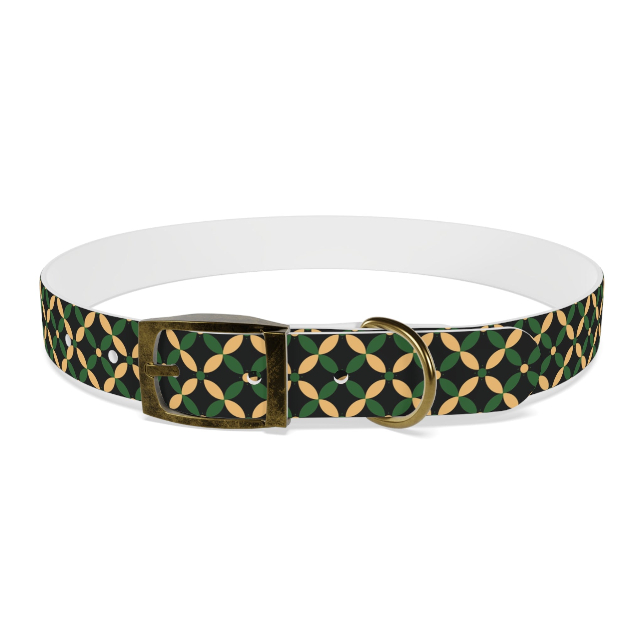 Couture & Vie Dog Collar - Forest Emerald