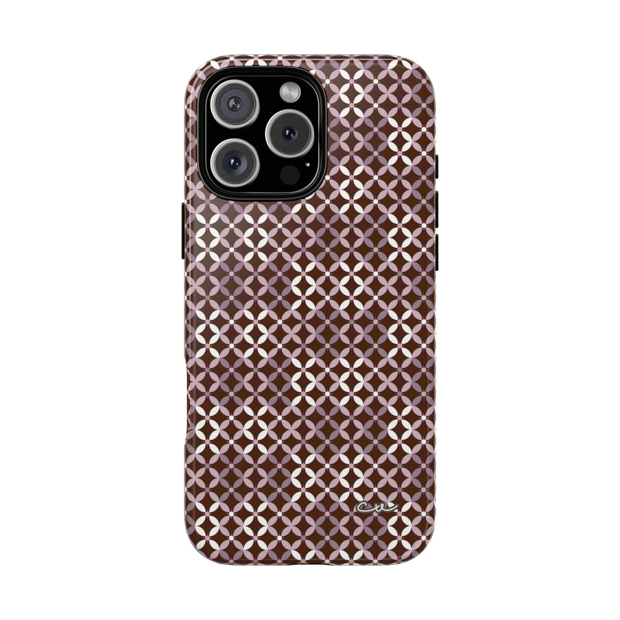 Couture & Vie Phone Case - Bordeaux Ruby