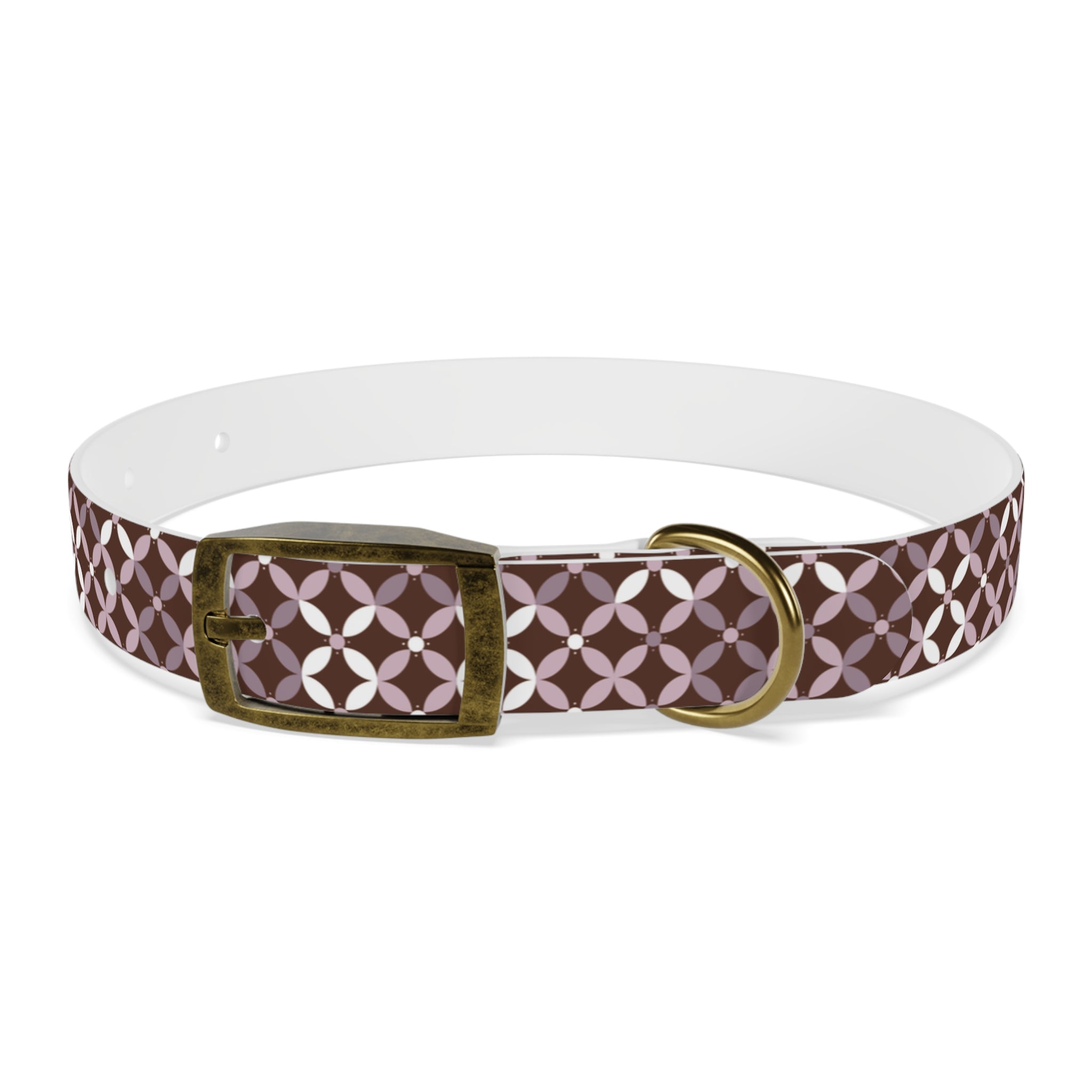 Couture & Vie Dog Collar - Bordeaux Ruby