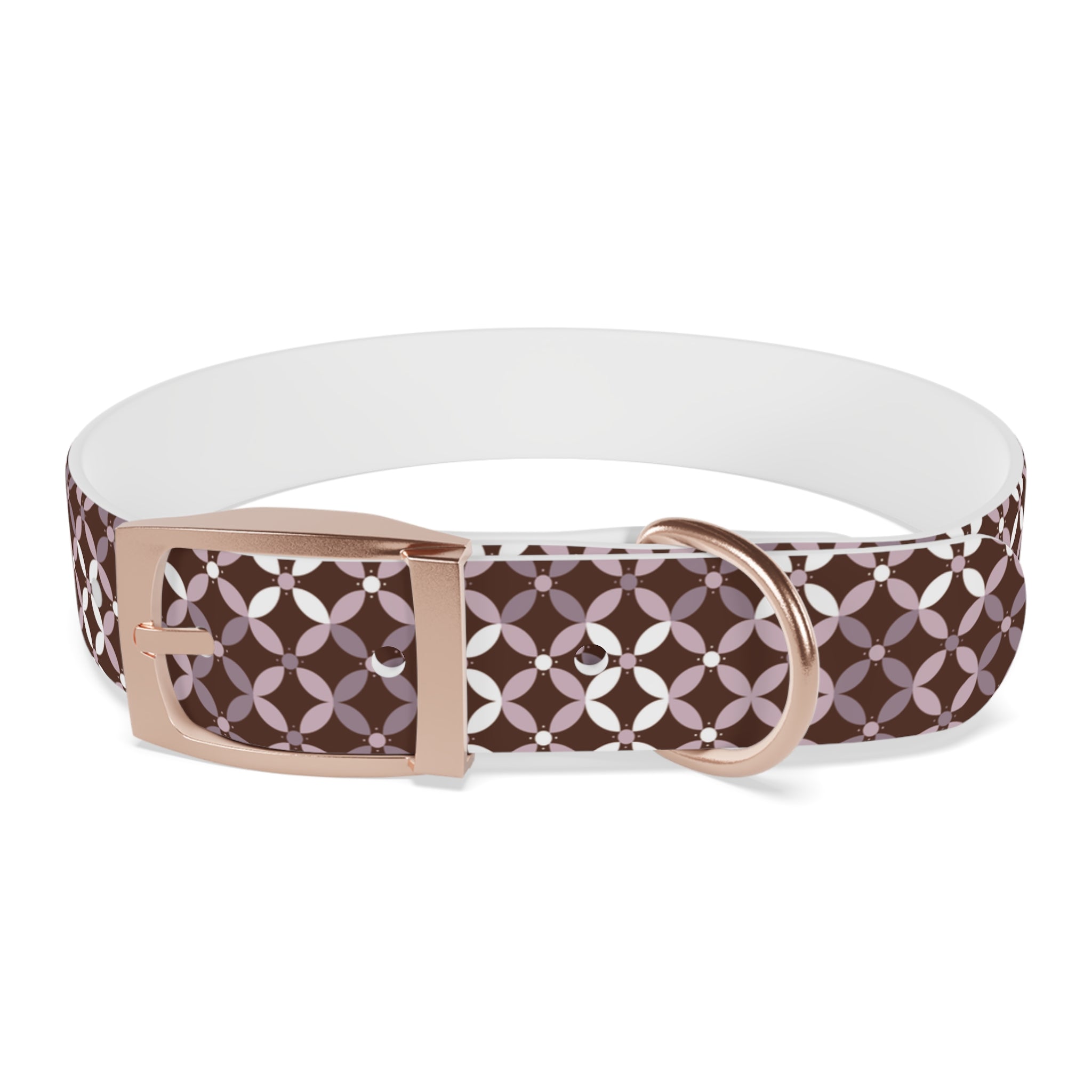 Couture & Vie Dog Collar - Bordeaux Ruby