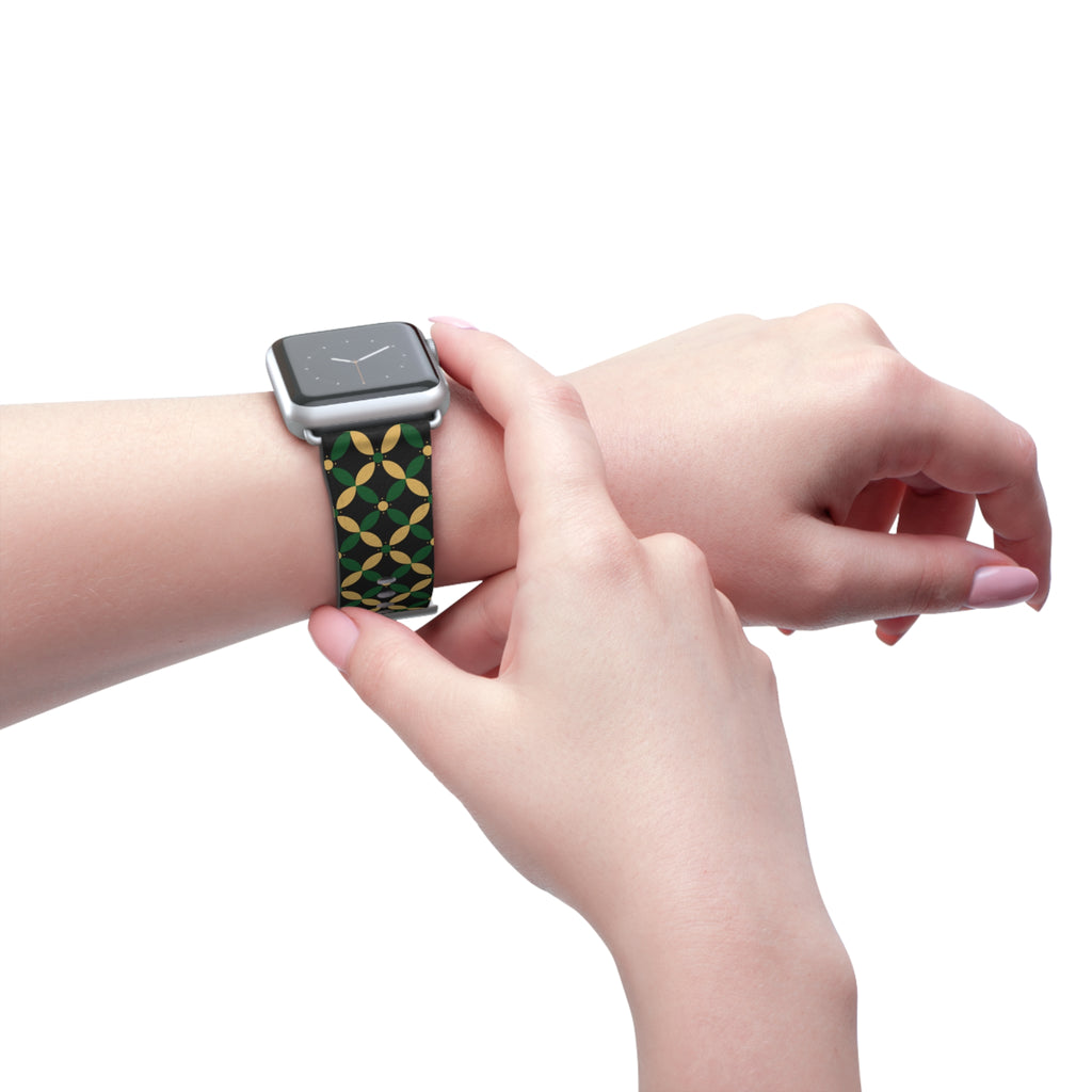 Couture & Vie Apple Watch Strap - Forest Emerald