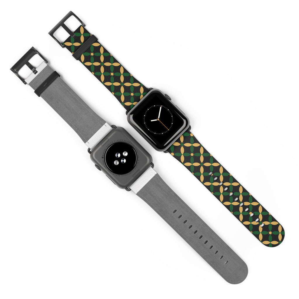 Couture & Vie Apple Watch Strap - Forest Emerald