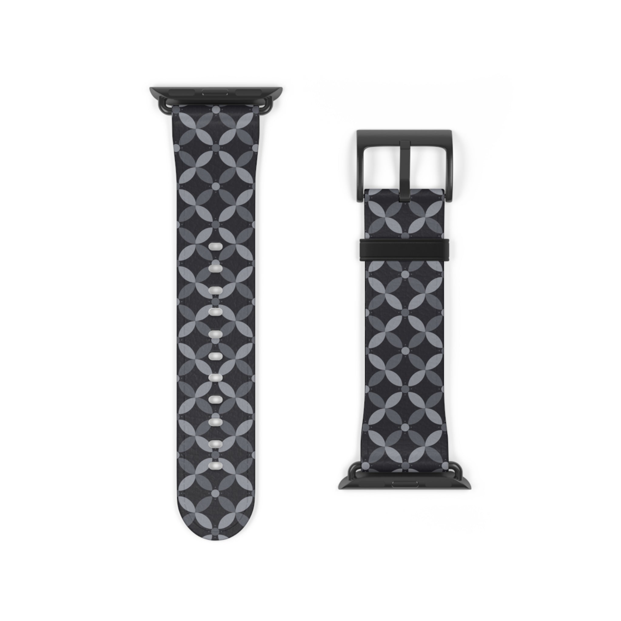 Couture & Vie Apple Watch Strap – Midnight Noir