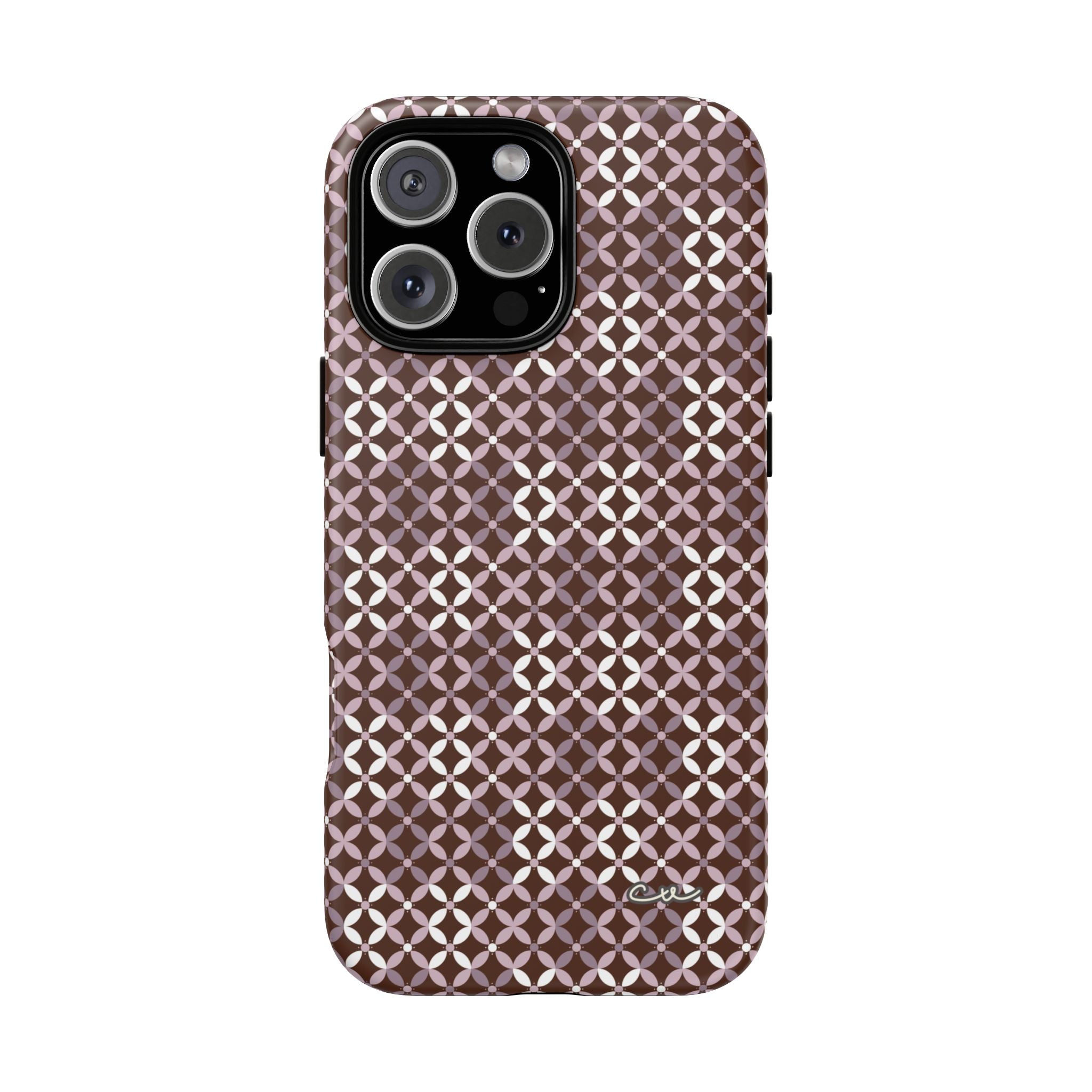 Couture & Vie Phone Case - Bordeaux Ruby