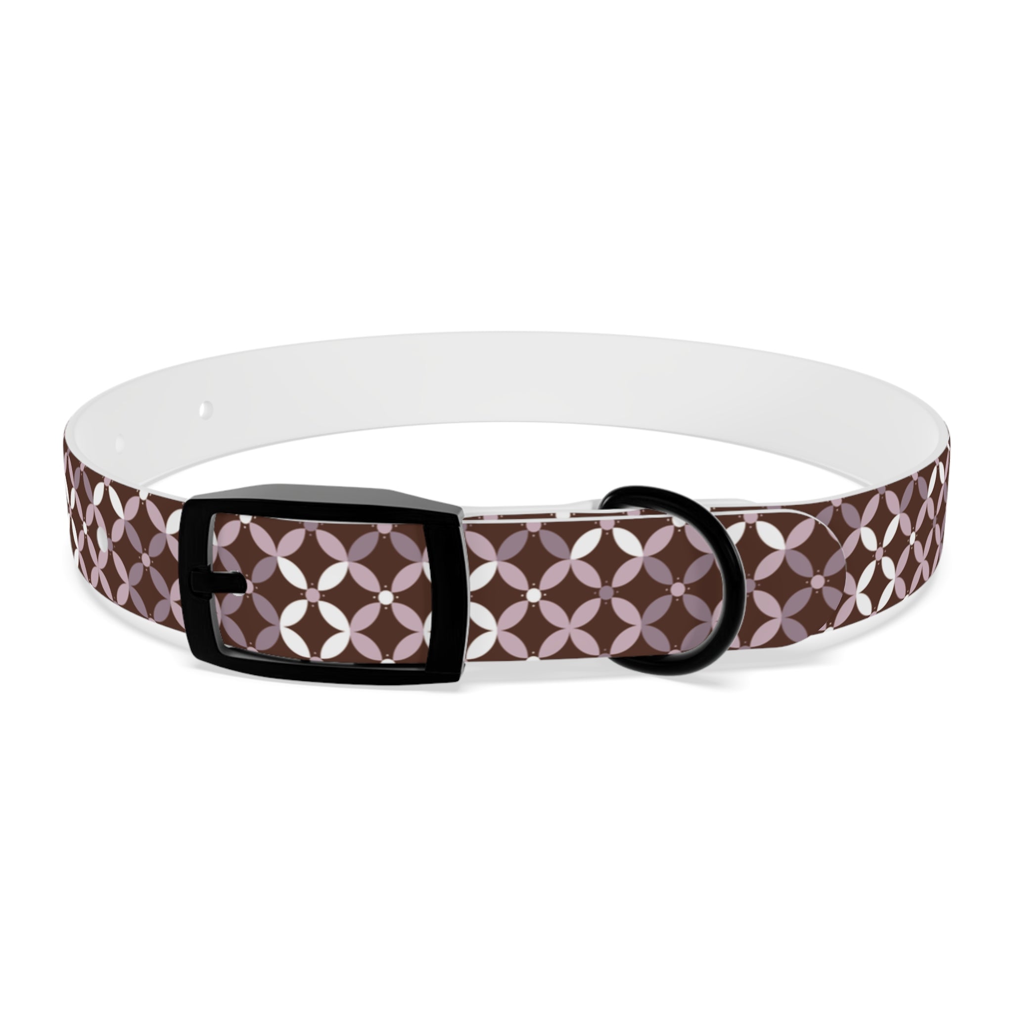 Couture & Vie Dog Collar - Bordeaux Ruby