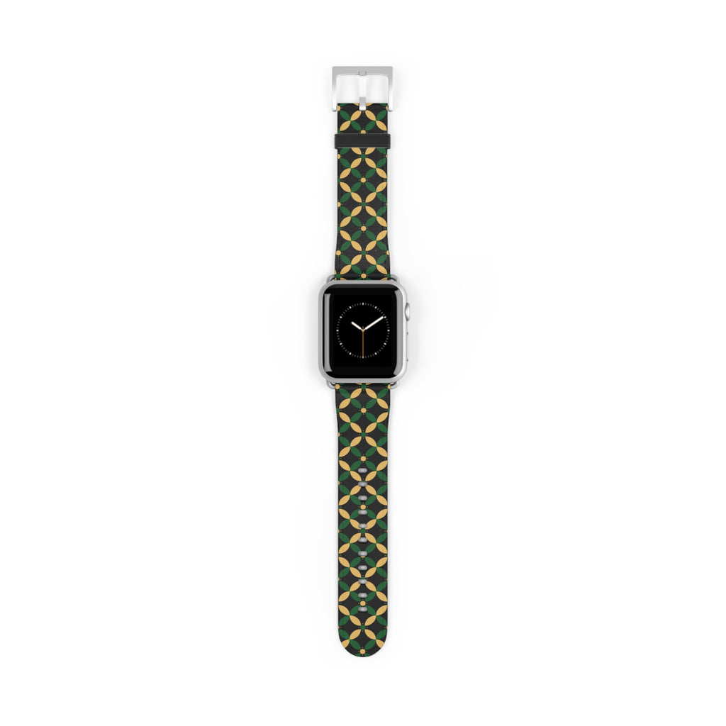 Couture & Vie Apple Watch Strap - Forest Emerald