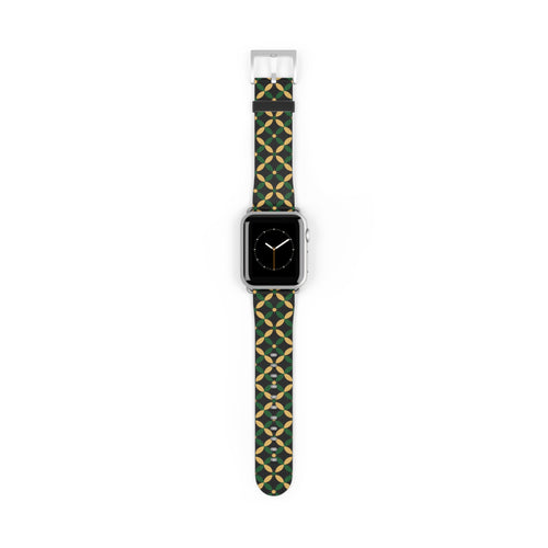 Couture & Vie Apple Watch Strap - Forest Emerald