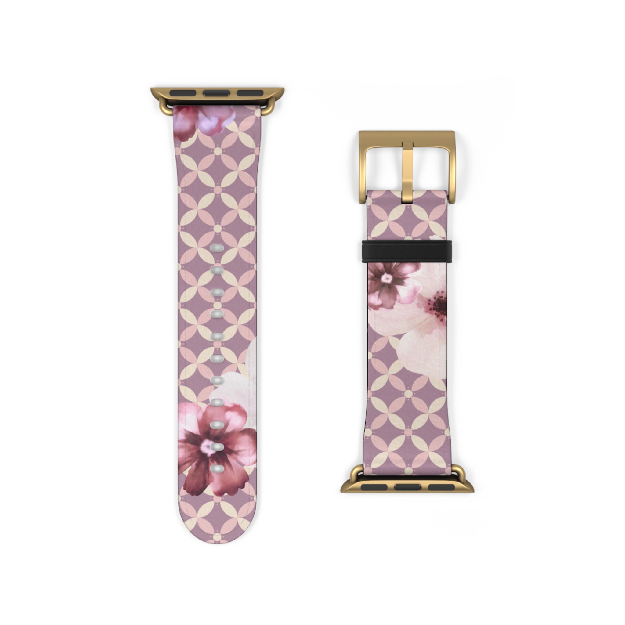 Couture & Vie Apple Watch Strap – Cerise Fleur