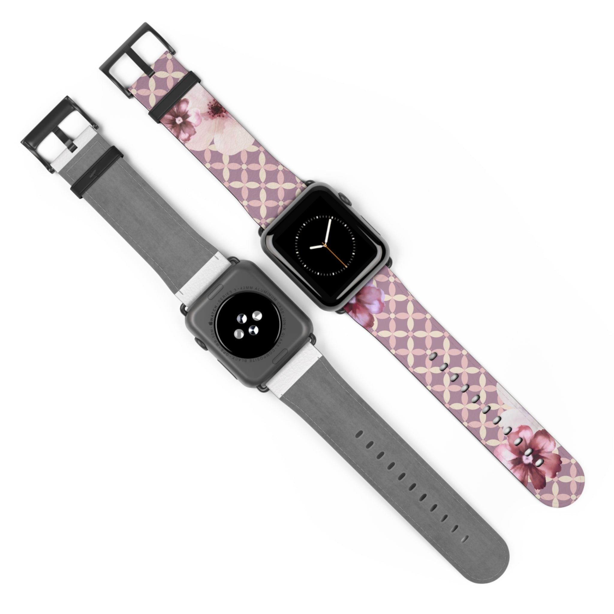 Couture & Vie Apple Watch Strap – Cerise Fleur