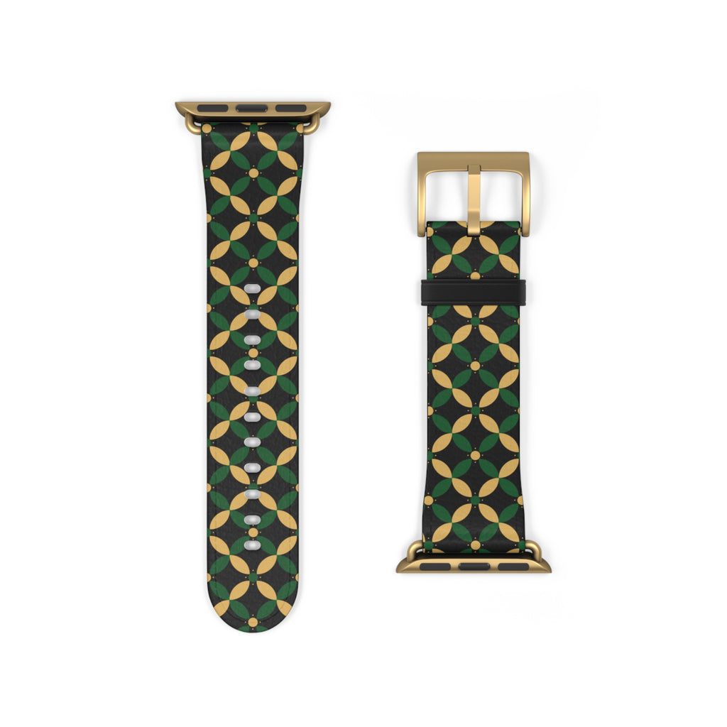 Couture & Vie Apple Watch Strap - Forest Emerald
