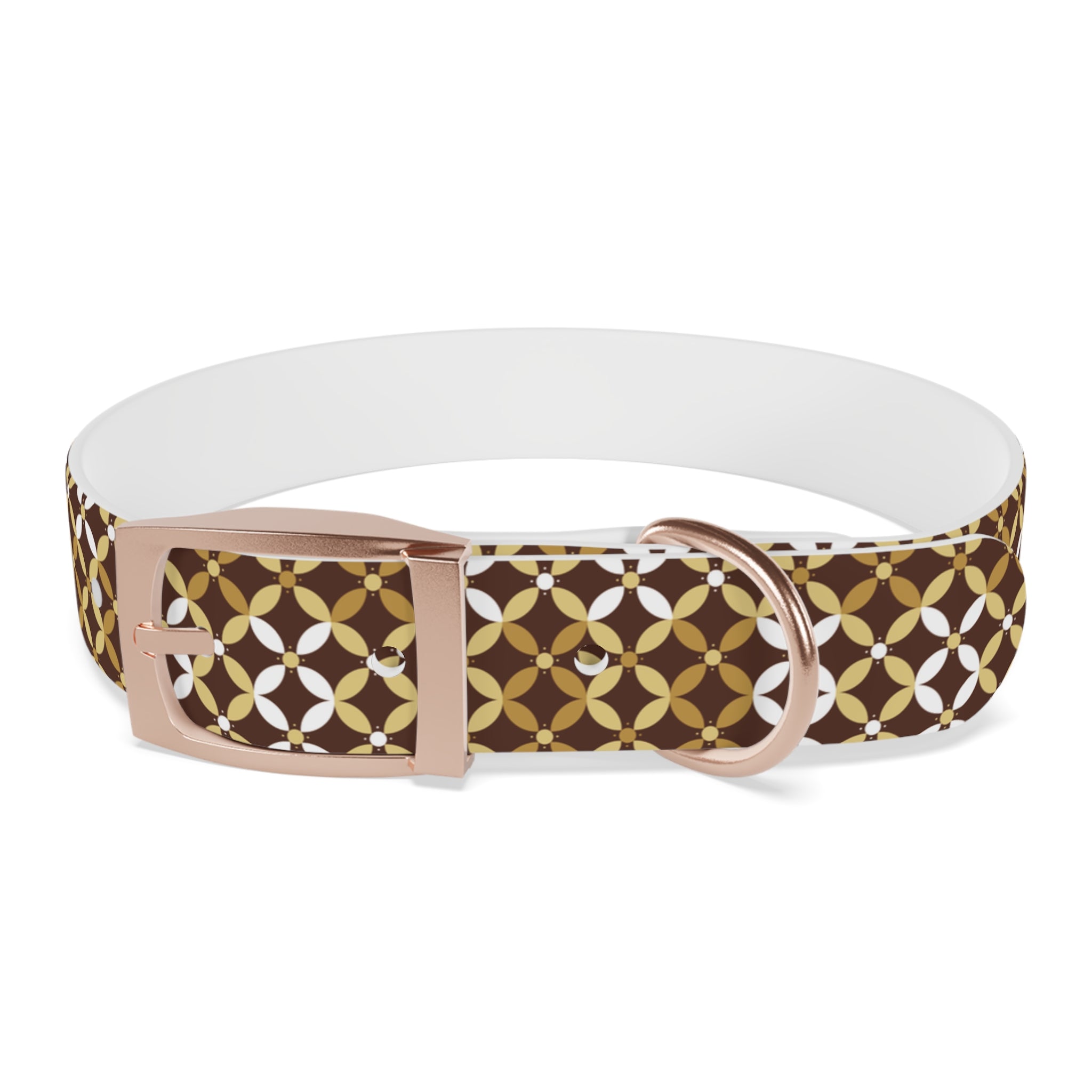 Couture & Vie Dog Collar - Gold Rune