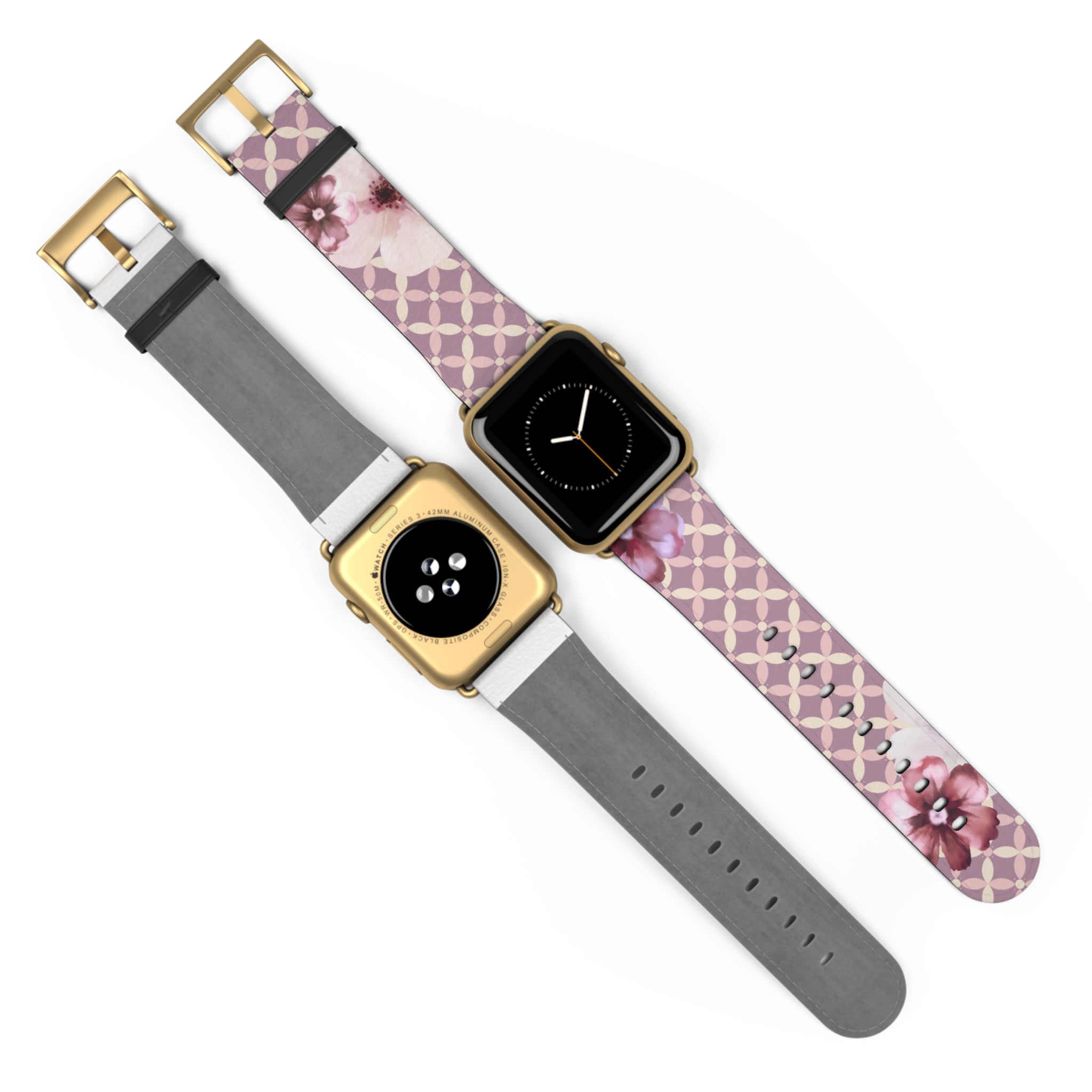 Couture & Vie Apple Watch Strap – Cerise Fleur