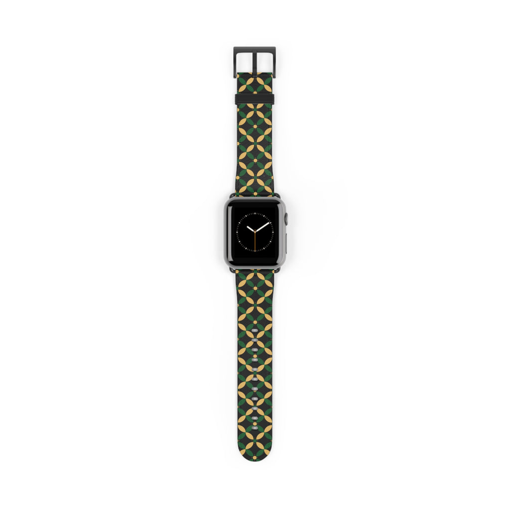 Couture & Vie Apple Watch Strap - Forest Emerald