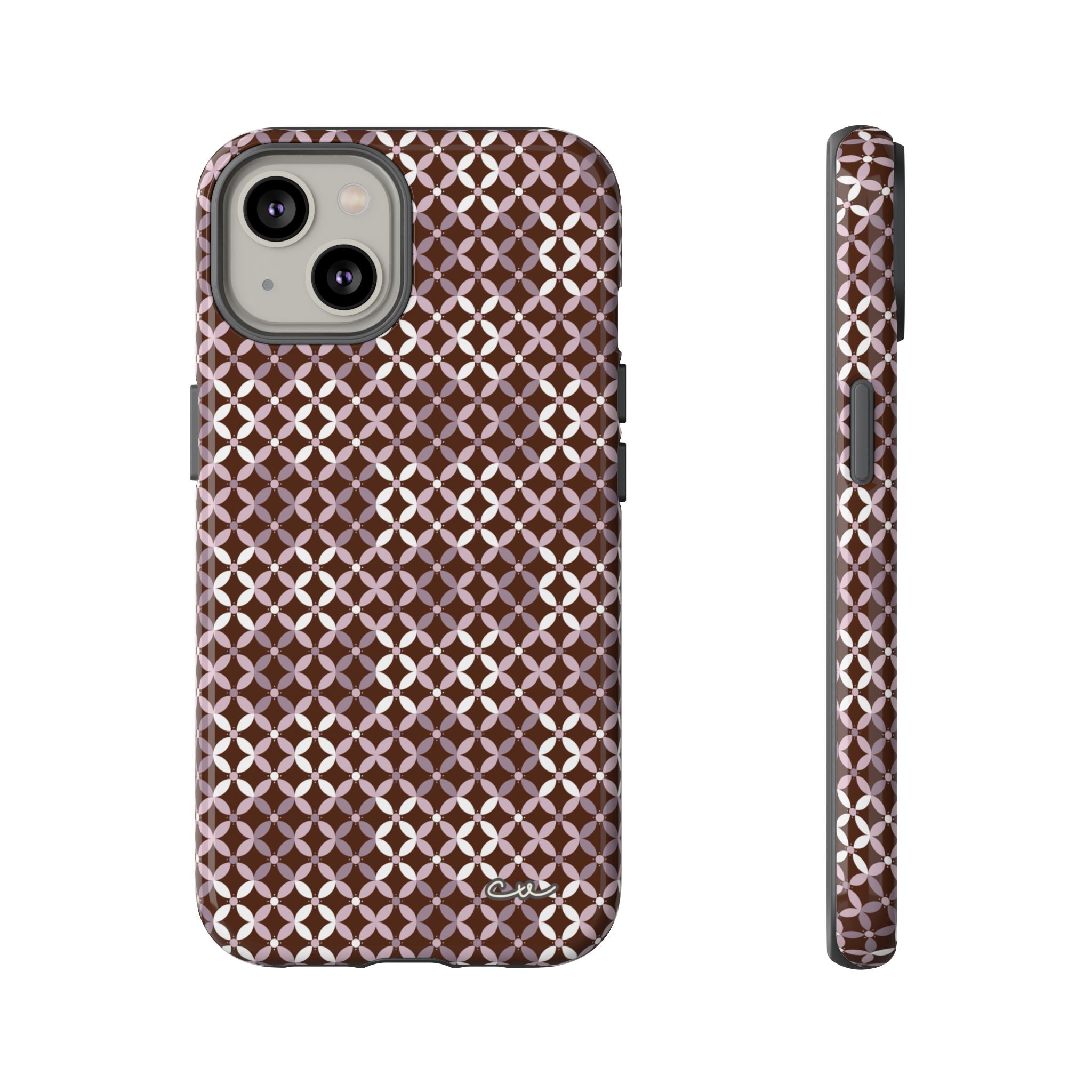 Couture & Vie Phone Case - Bordeaux Ruby