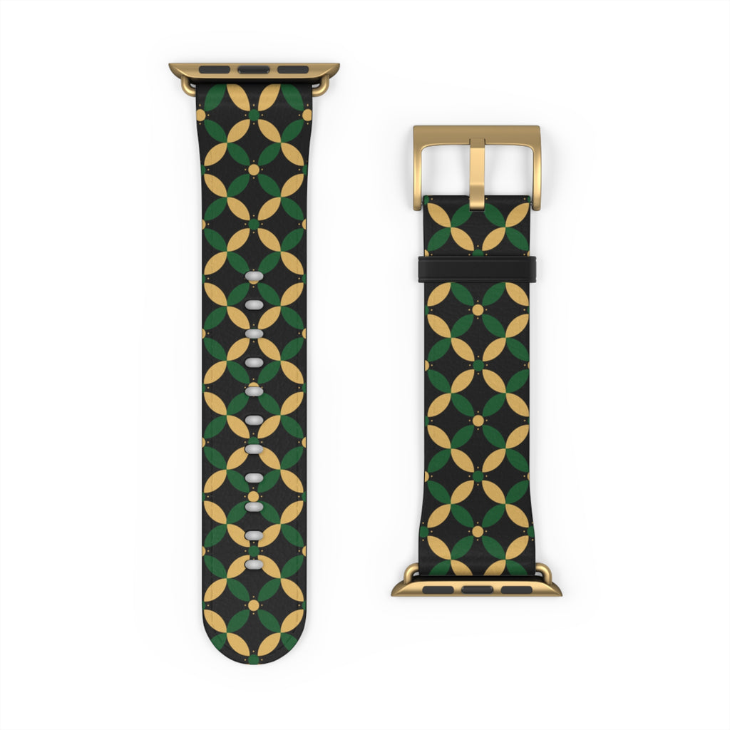 Couture & Vie Apple Watch Strap - Forest Emerald