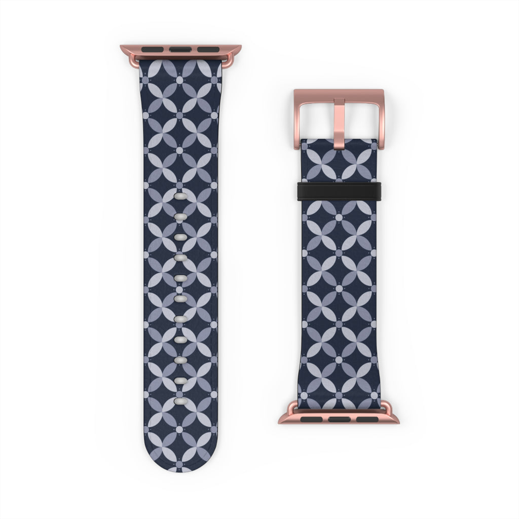 Couture & Vie Apple Watch Strap – Azure Blue