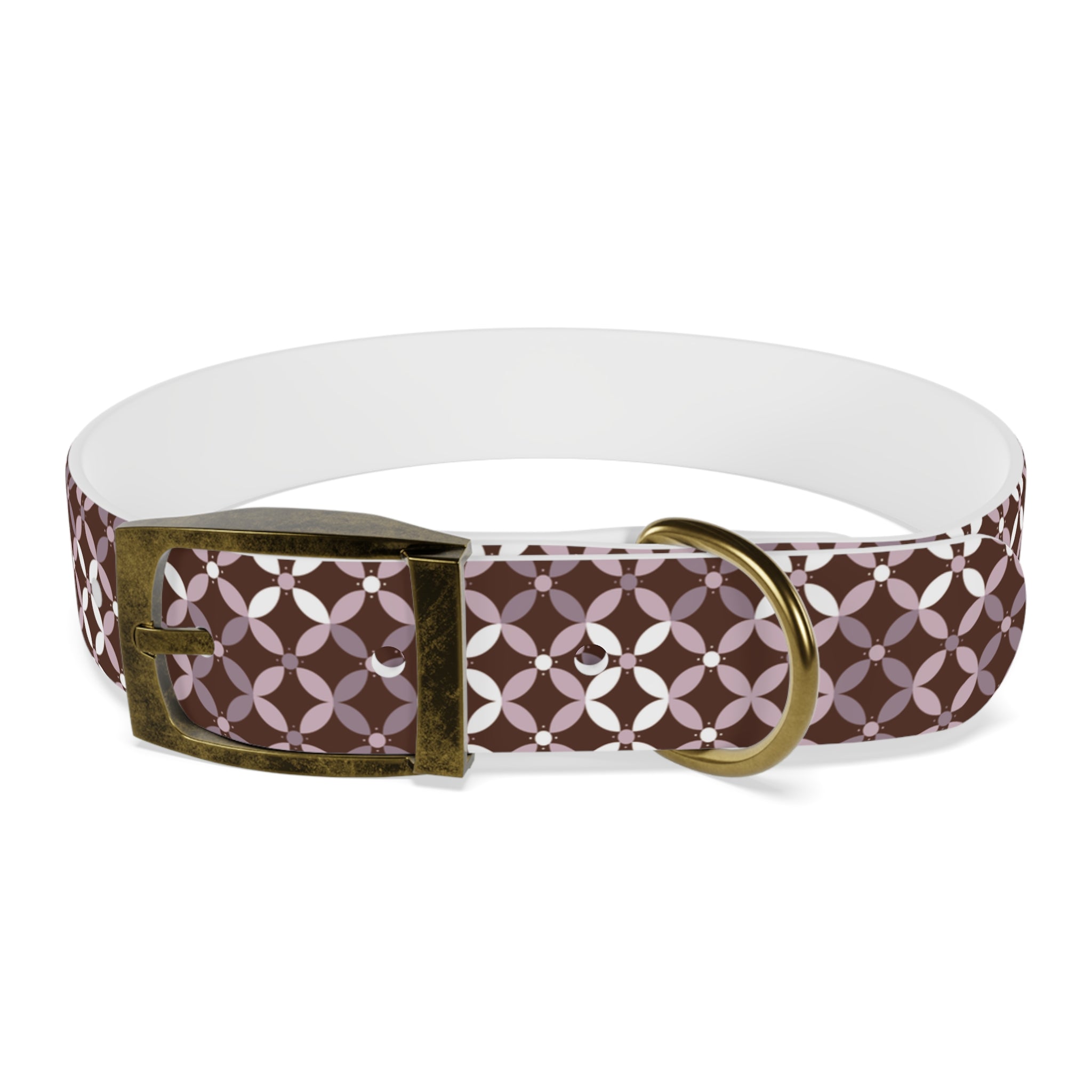 Couture & Vie Dog Collar - Bordeaux Ruby
