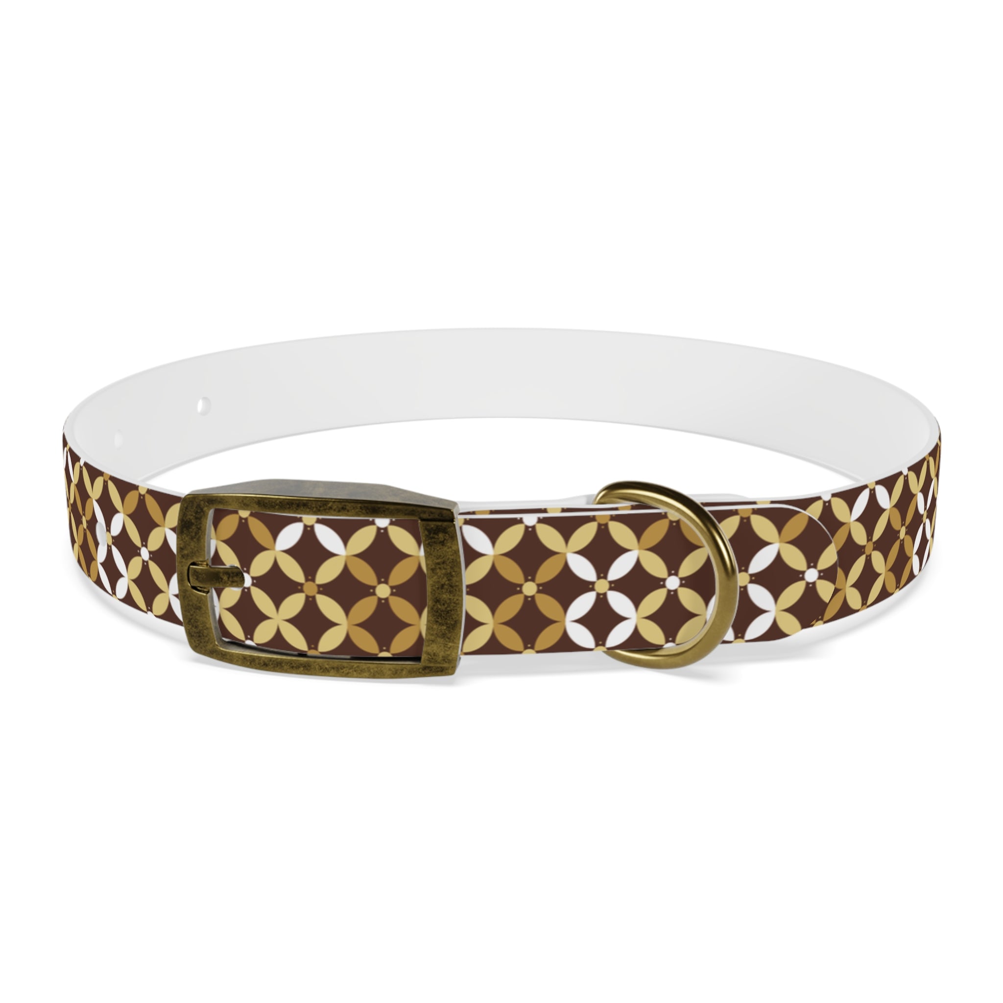 Couture & Vie Dog Collar - Gold Rune