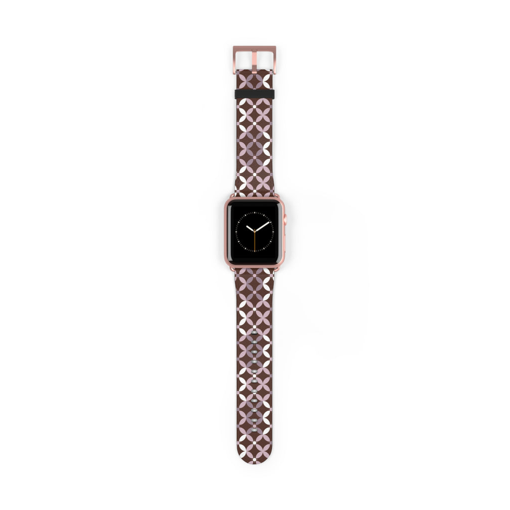 Couture & Vie Apple Watch Strap – Bordeaux Ruby