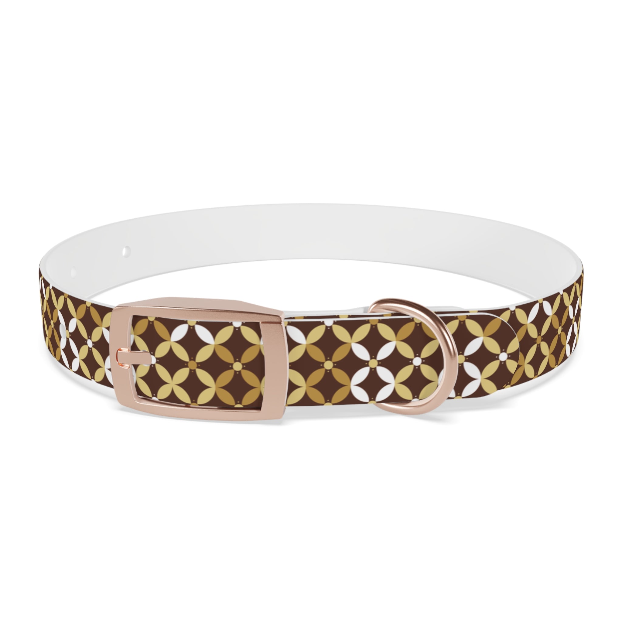 Couture & Vie Dog Collar - Gold Rune