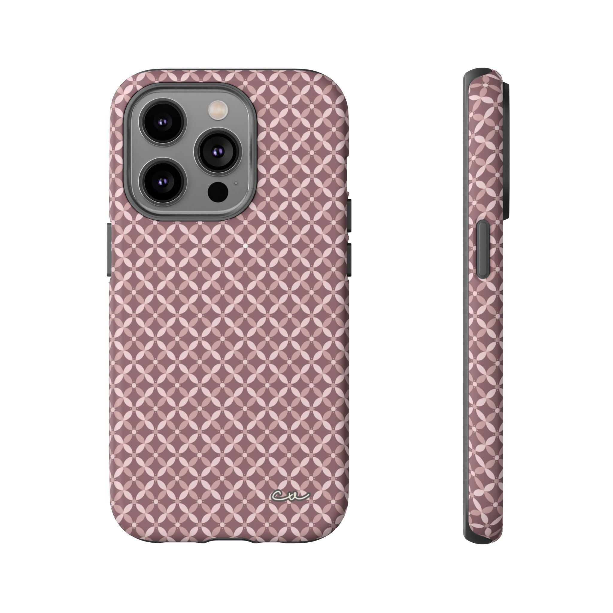 Couture & Vie Phone Case - Dusky Rosé