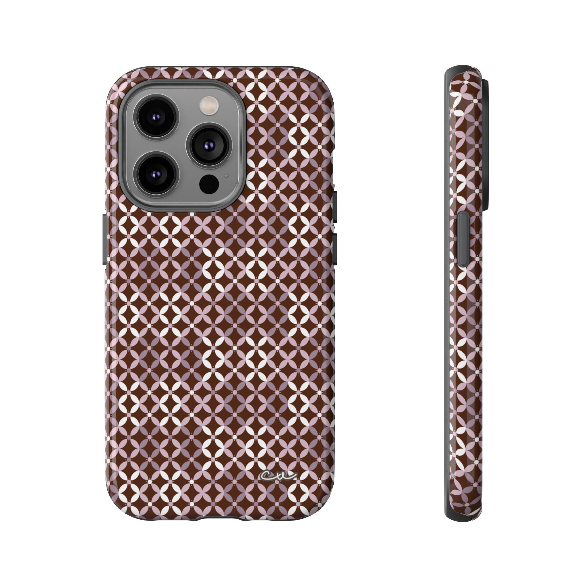 Couture & Vie Phone Case - Bordeaux Ruby