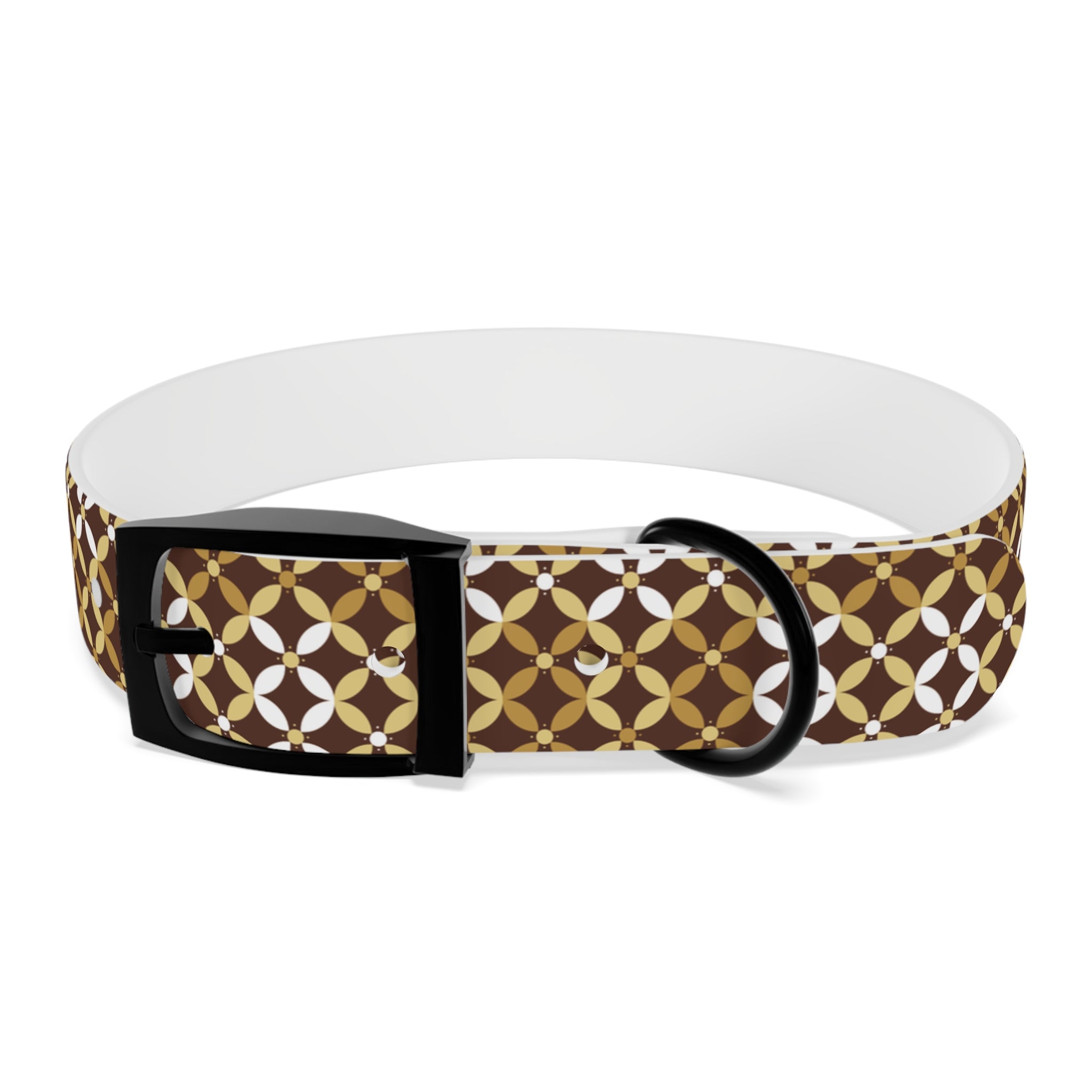 Couture & Vie Dog Collar - Gold Rune
