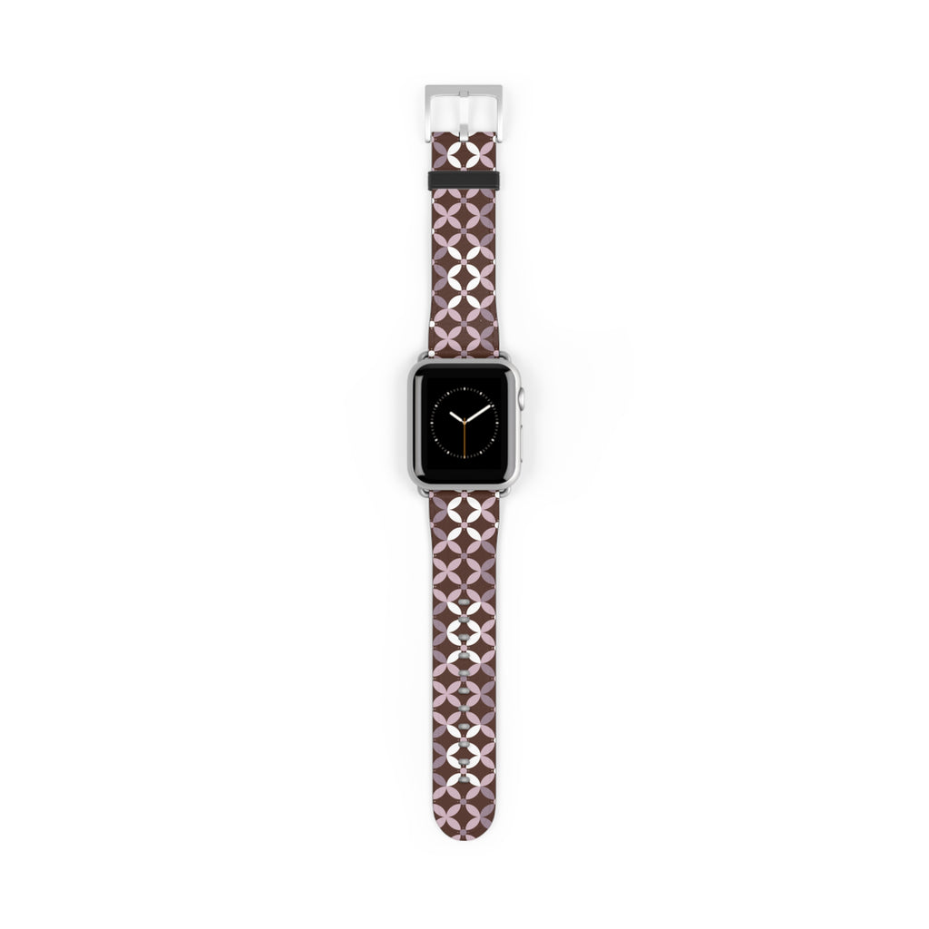 Couture & Vie Apple Watch Strap – Bordeaux Ruby