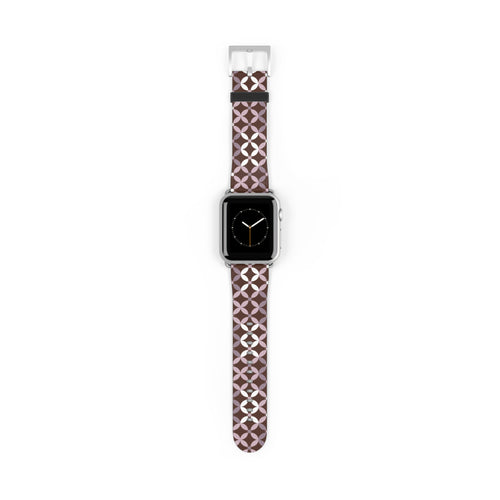 Couture & Vie Apple Watch Strap – Bordeaux Ruby