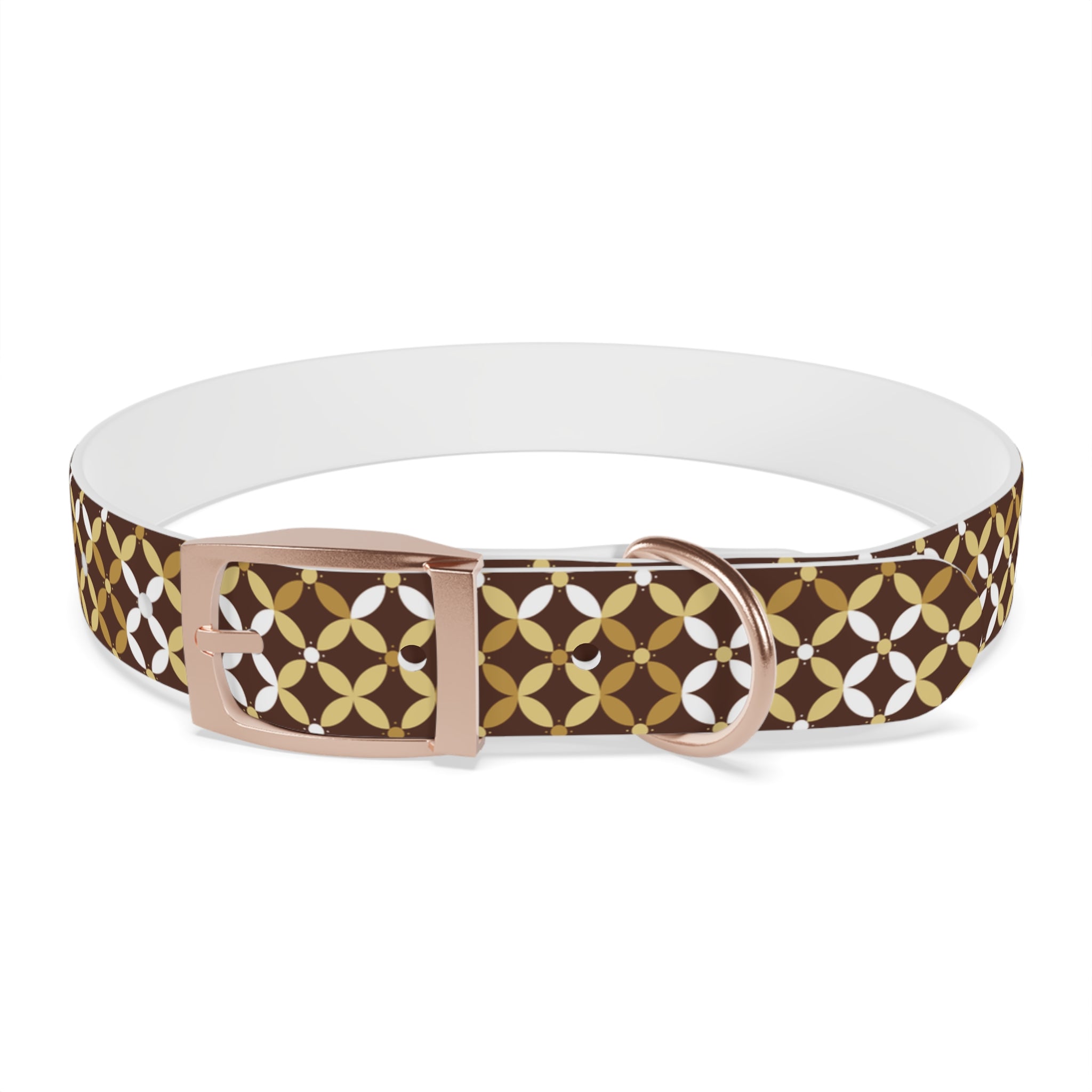 Couture & Vie Dog Collar - Gold Rune