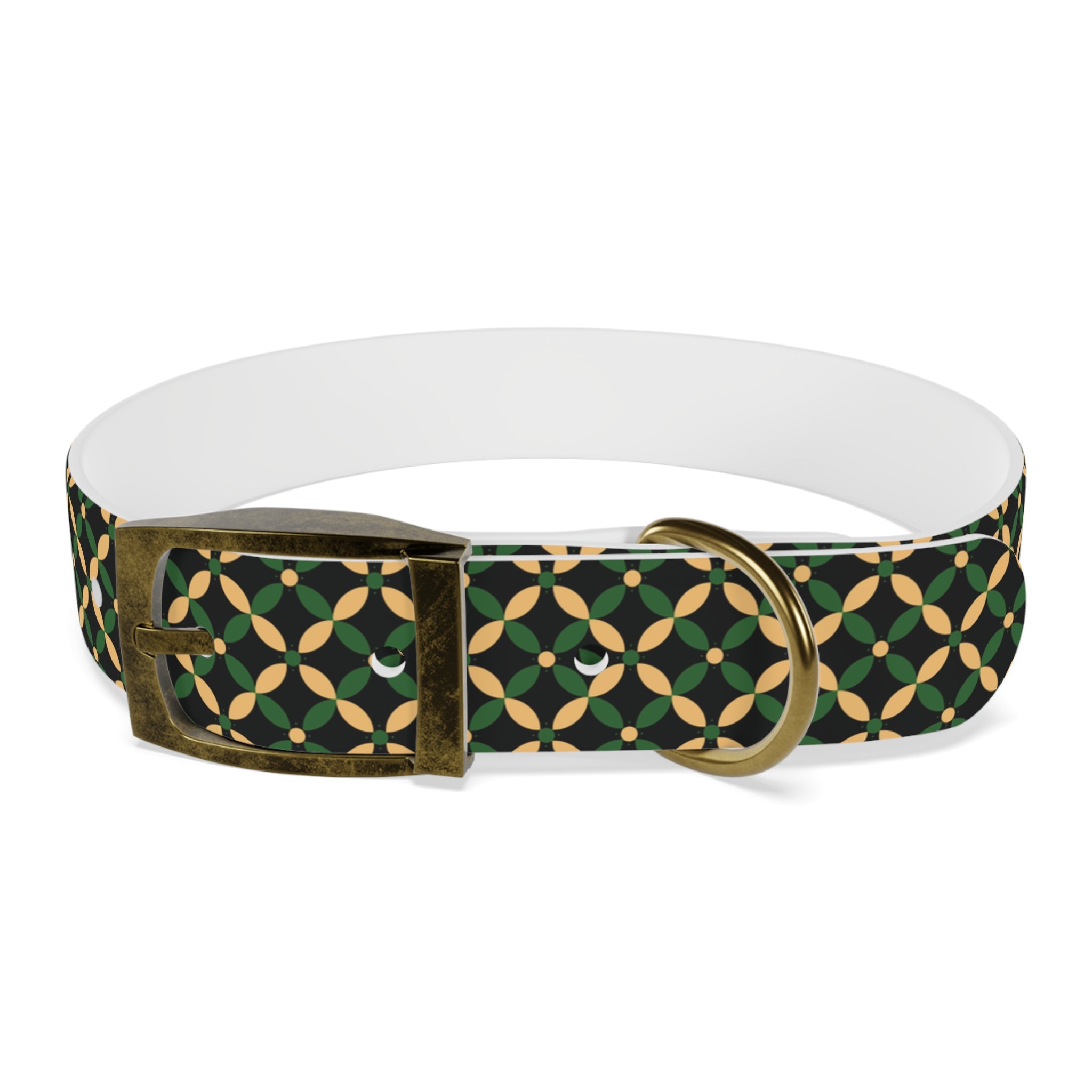 Couture & Vie Dog Collar - Forest Emerald
