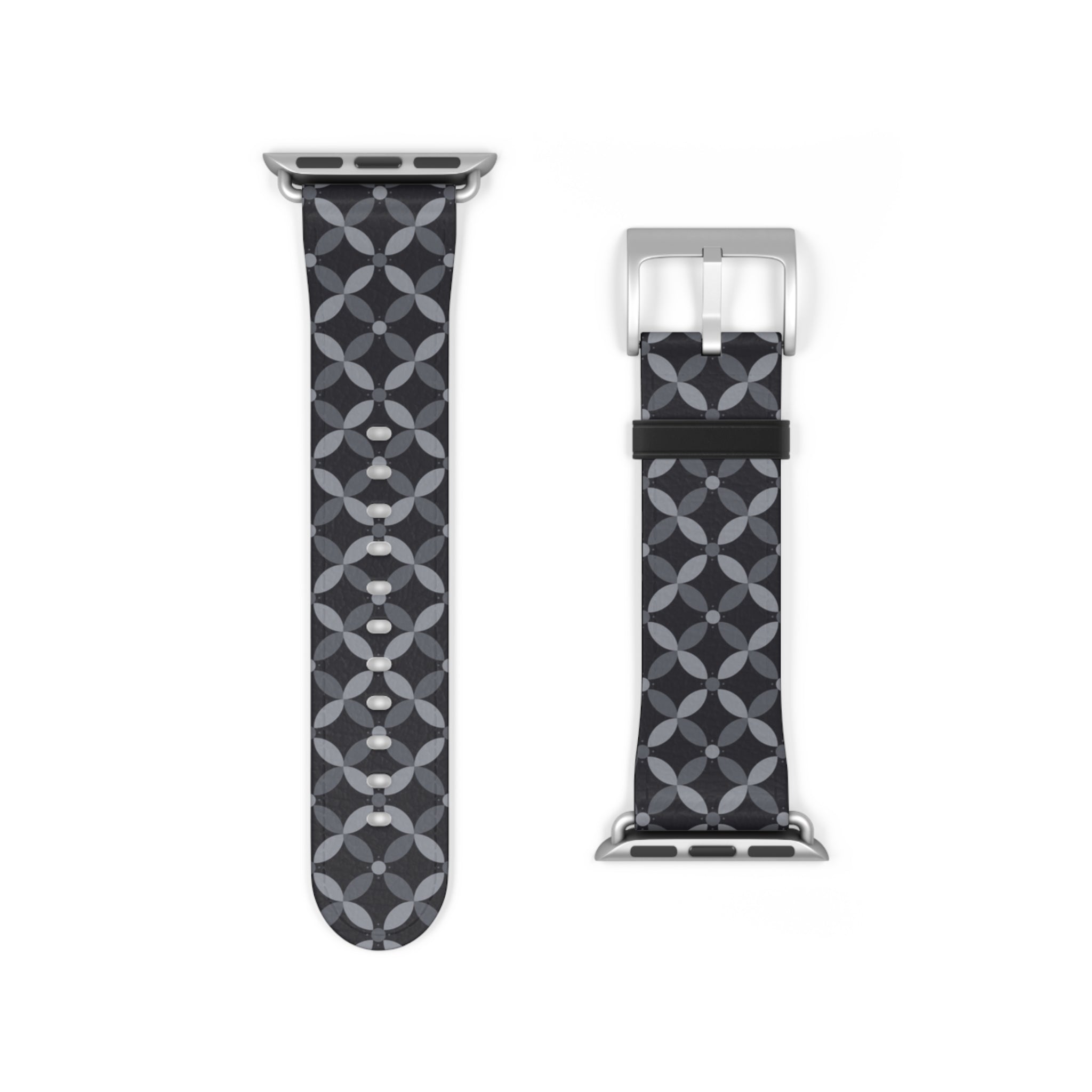 Couture & Vie Apple Watch Strap – Midnight Noir