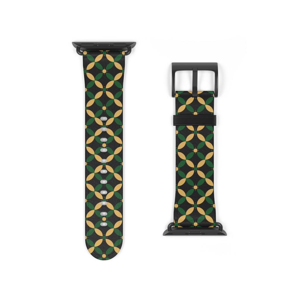 Couture & Vie Apple Watch Strap - Forest Emerald