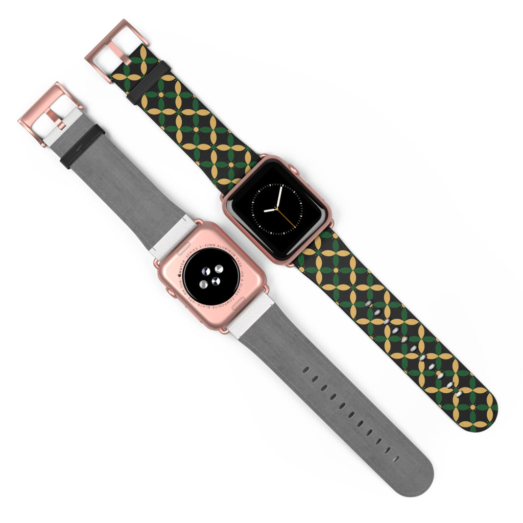 Couture & Vie Apple Watch Strap - Forest Emerald