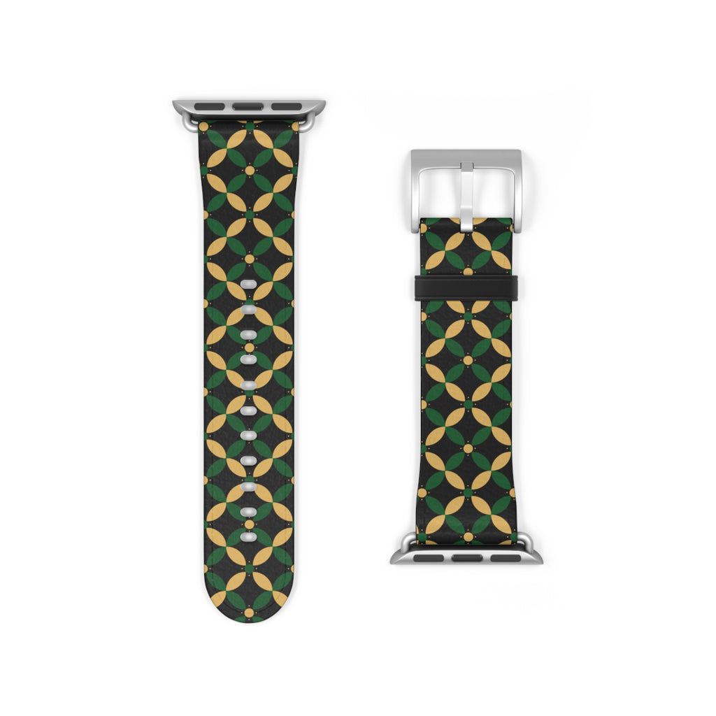 Couture & Vie Apple Watch Strap - Forest Emerald