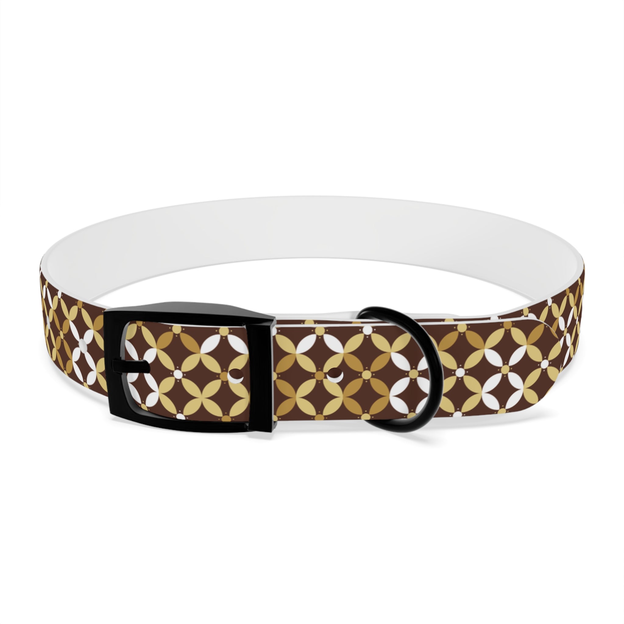 Couture & Vie Dog Collar - Gold Rune